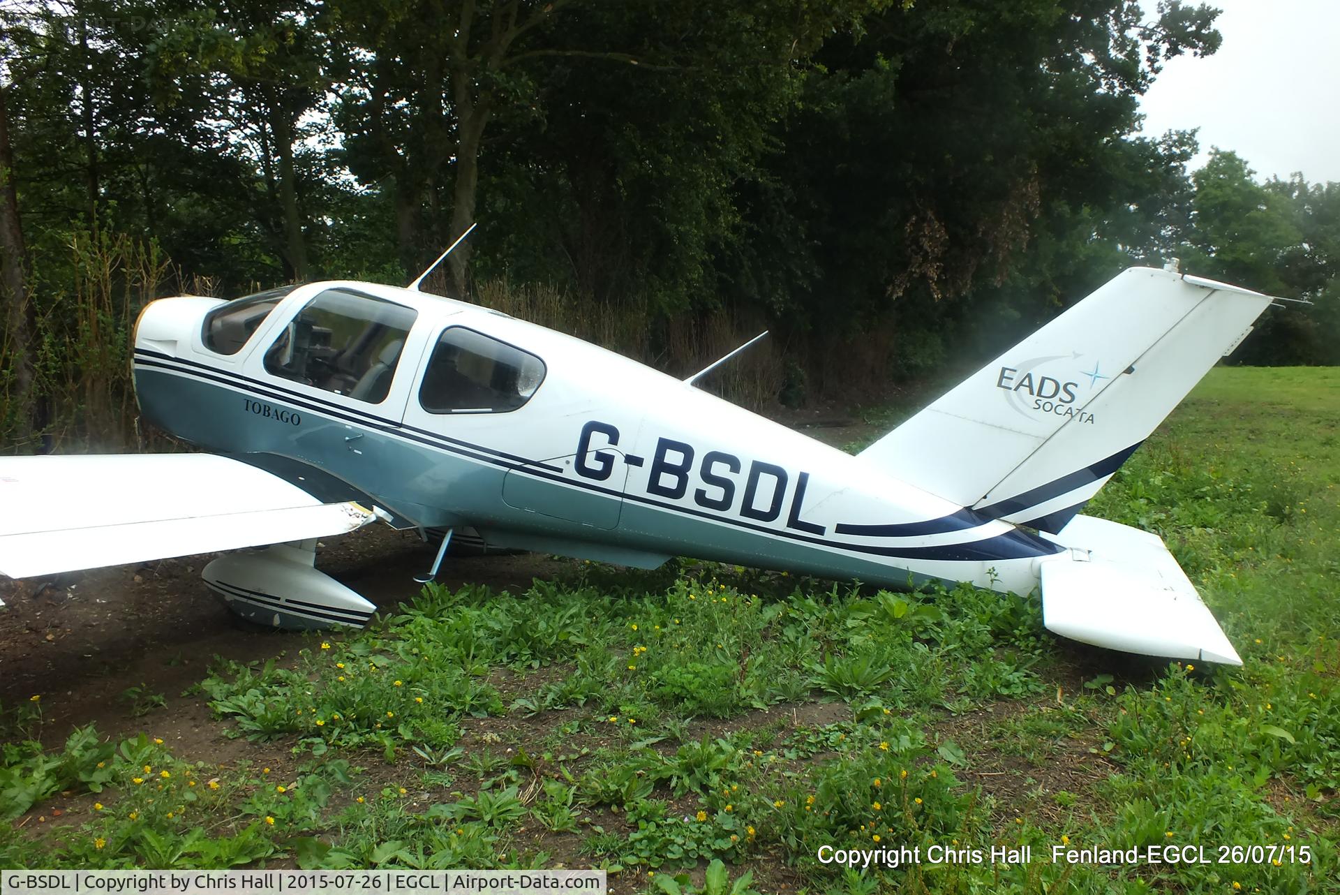 G-BSDL, 1980 Socata TB-10 Tobago C/N 156, at Fenland airfield