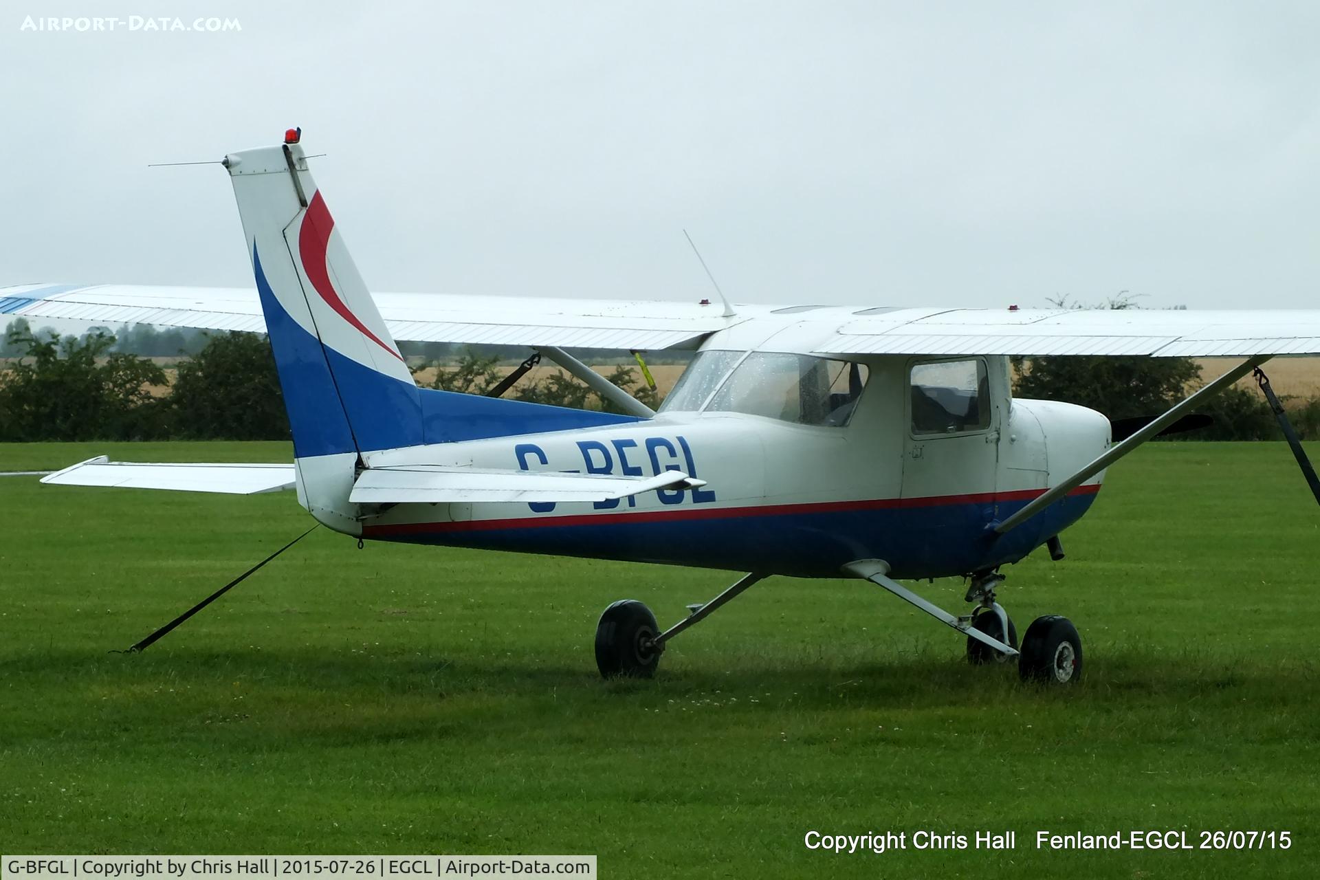 G-BFGL, 1977 Reims FA152 Aerobat C/N 0339, at Fenland airfield