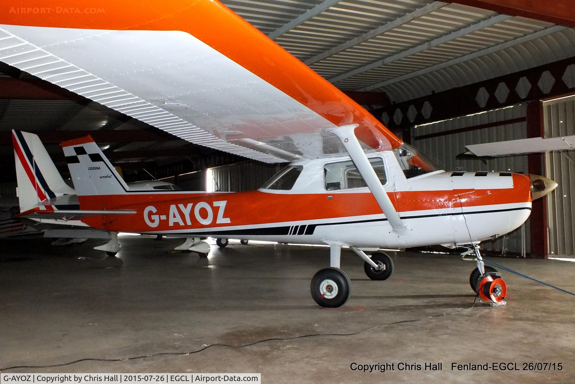 G-AYOZ, 1971 Reims FA150L C/N 0085, at Fenland airfield