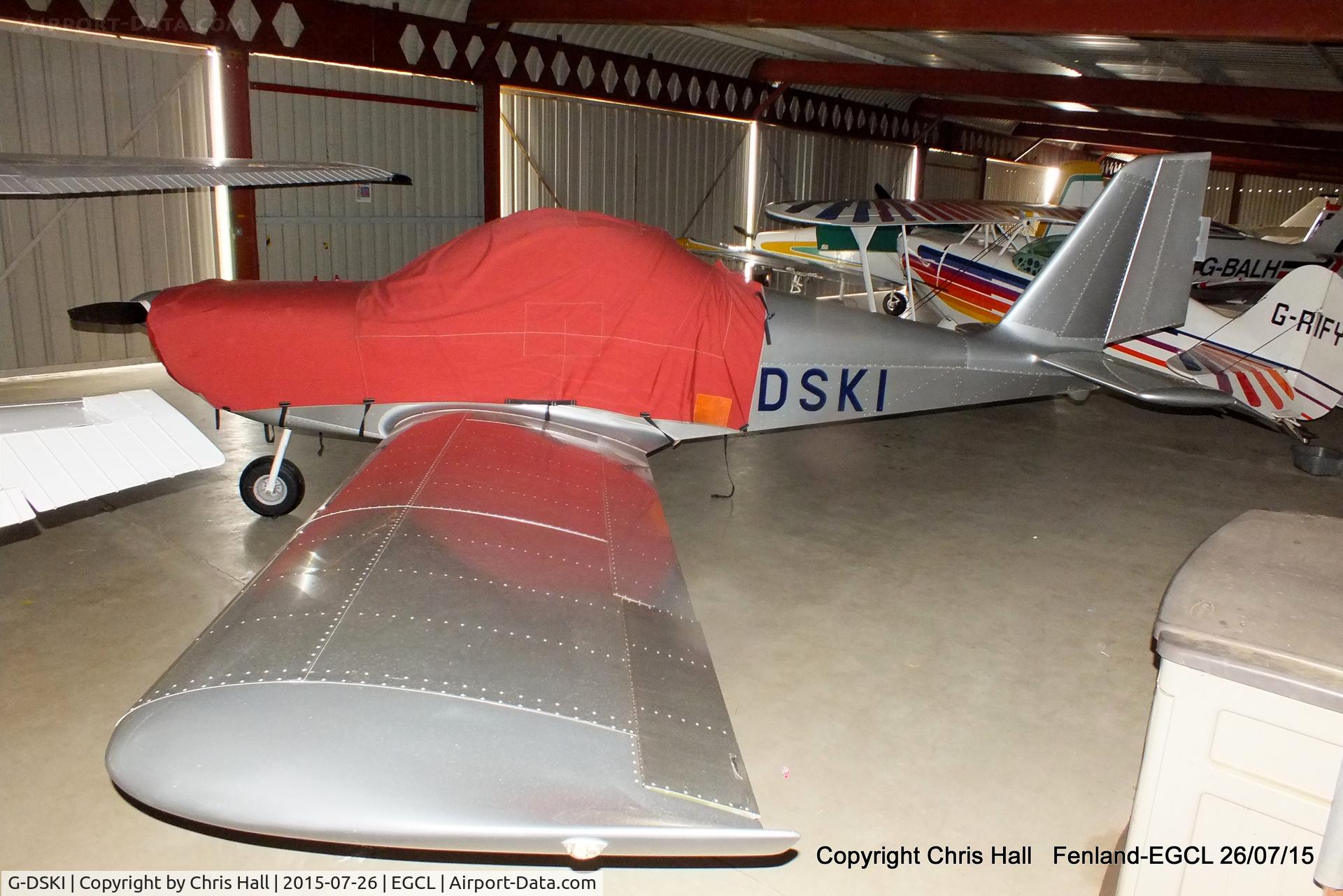 G-DSKI, 2005 Aerotechnik EV-97 Eurostar C/N PFA 315-14088, at Fenland airfield