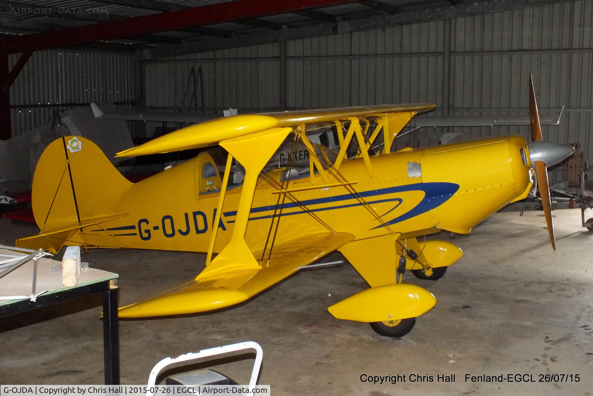 G-OJDA, 1999 EAA Acro Sport II C/N PFA 072-11067, at Fenland airfield