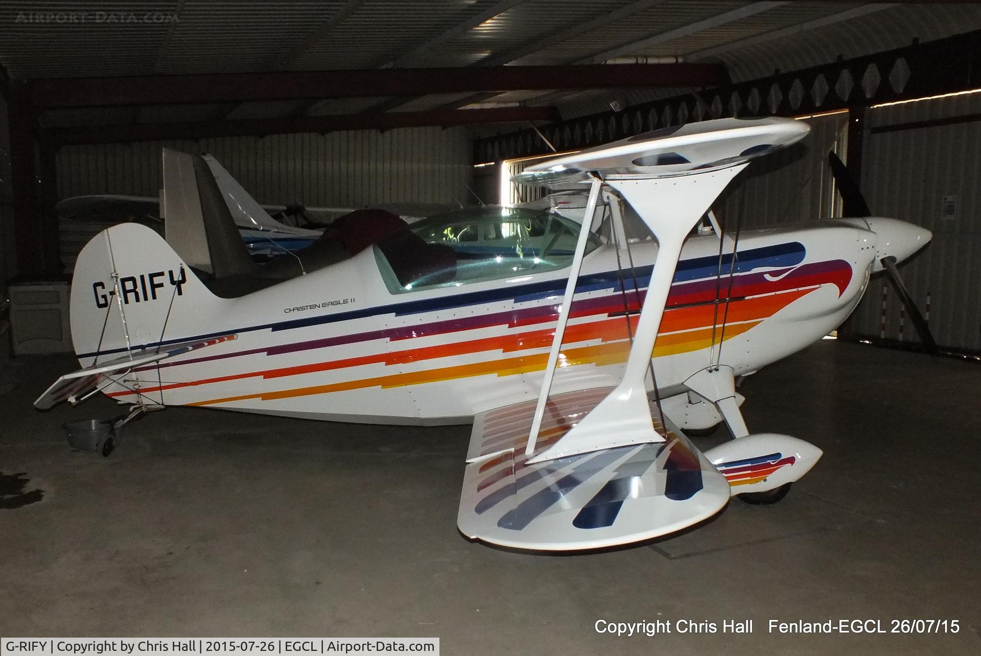 G-RIFY, 1998 Christen Eagle II C/N GN-1, at Fenland airfield