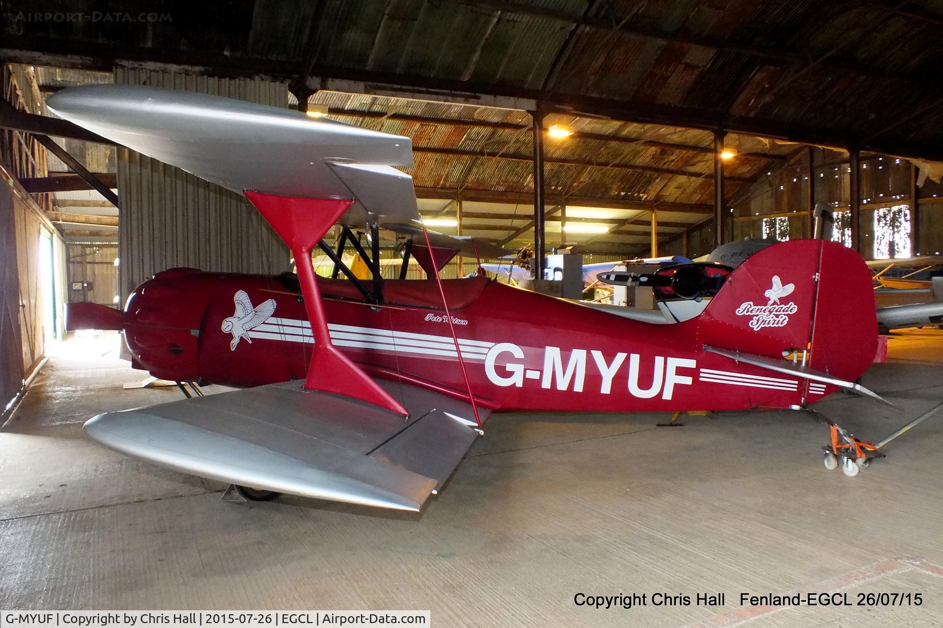 G-MYUF, 1995 Murphy Renegade Spirit UK C/N PFA 188-12795, at Fenland airfield