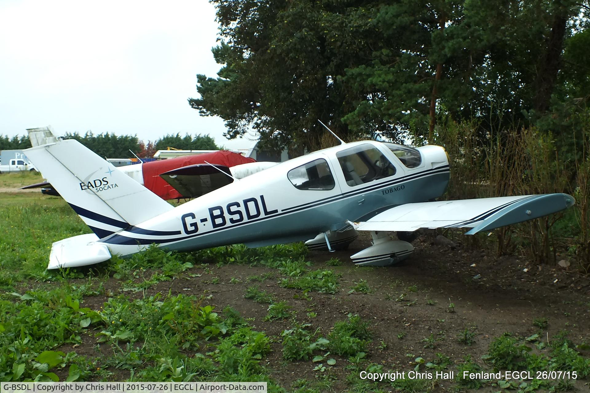 G-BSDL, 1980 Socata TB-10 Tobago C/N 156, at Fenland airfield