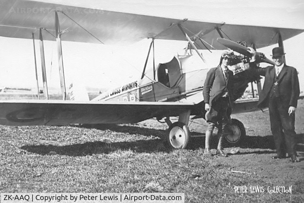 ZK-AAQ, Blackburn L.1B Bluebird MkIII C/N 1450/1, Southern Cross Airways Ltd.