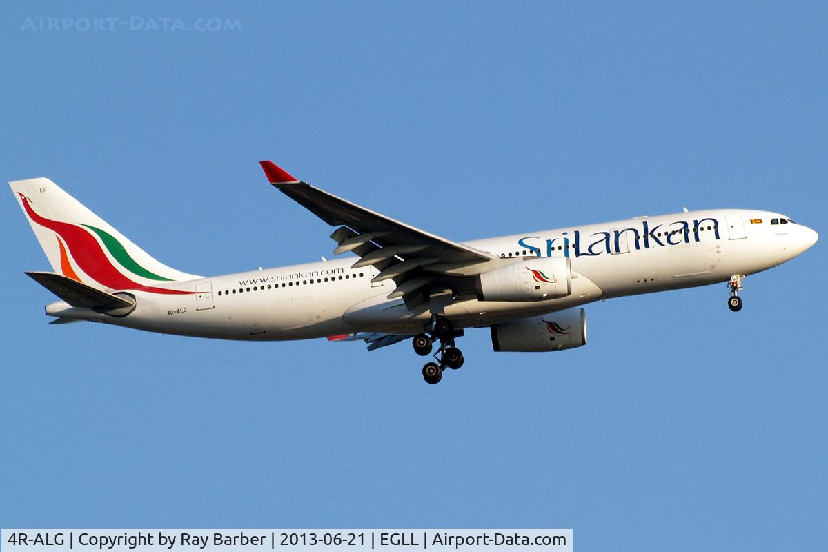 4R-ALG, 2001 Airbus A330-243 C/N 404, Airbus A330-243 [404] (Srilankan) Home~G 21/06/2013. On approach 27L.