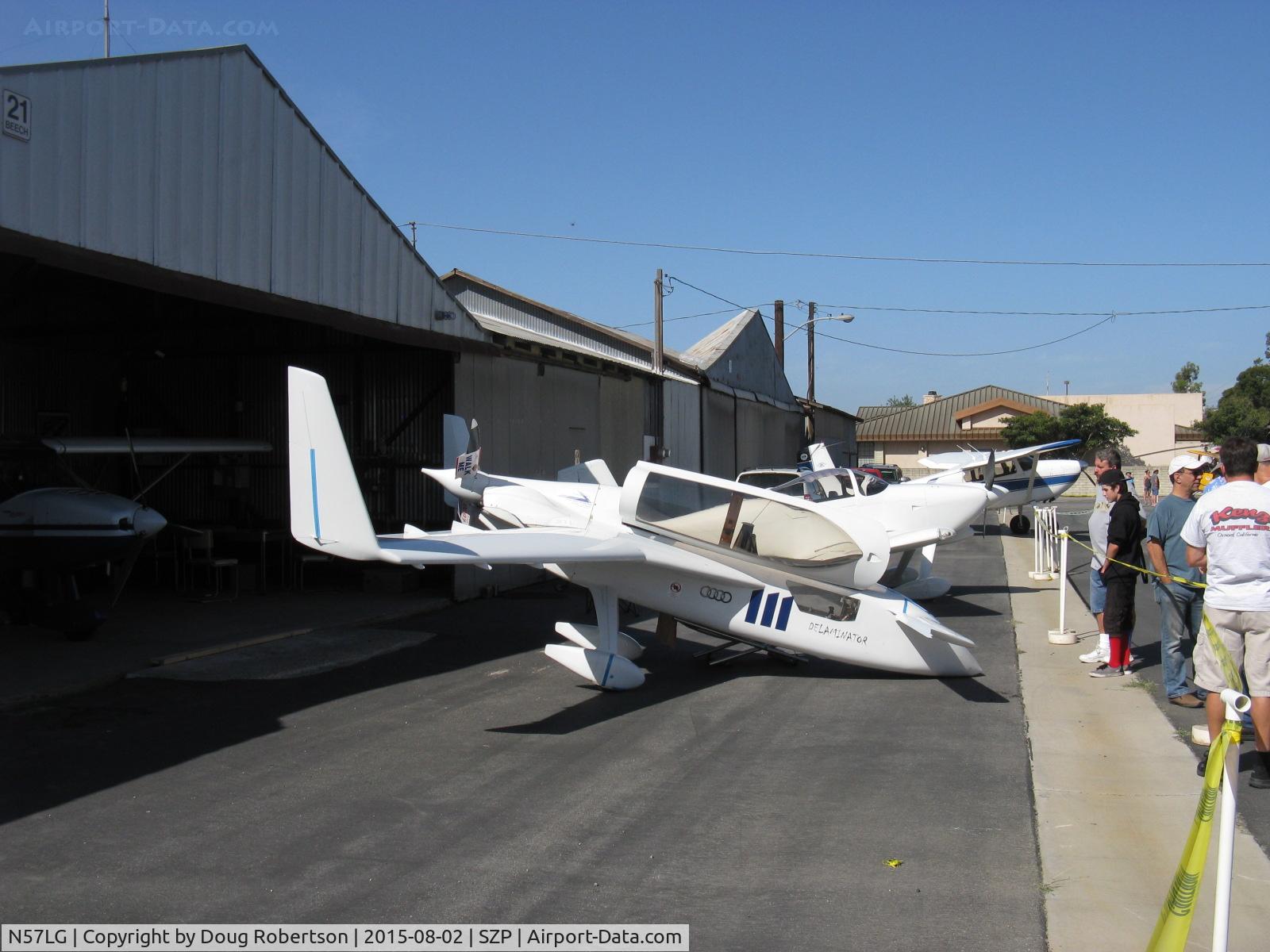 N57LG, 1983 Rutan VariEze C/N 57Z, 1983 Godsey/Klaus Savier VariEze highly modified 