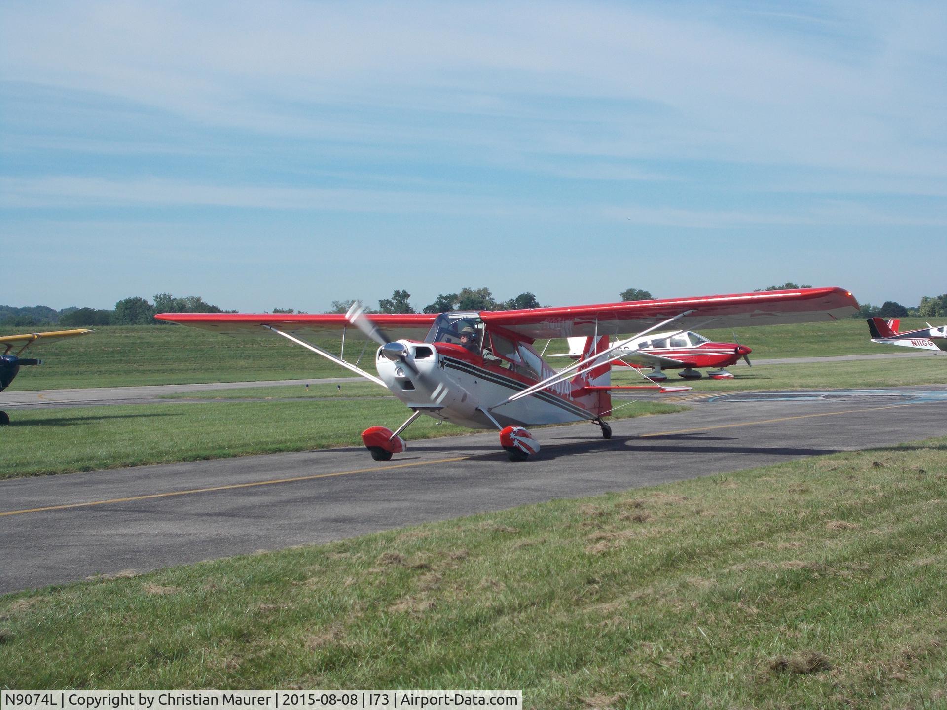 N9074L, 1970 Champion 7ECA Citabria C/N 777-70, 7ECA At Moraine