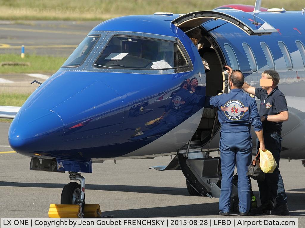 LX-ONE, 2007 Learjet 45 C/N 45-342, Air Ambulance for EVASAN