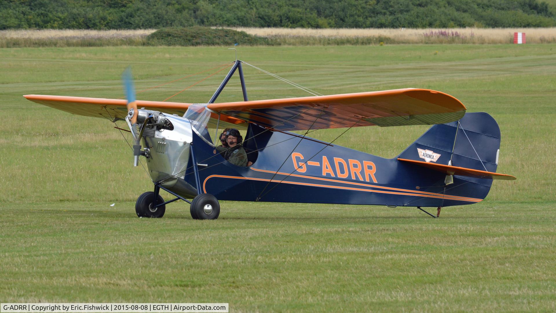 G-ADRR, 1936 Aeronca C-3 Collegian C/N A-734, 3. G-ADRR at The Shuttleworth Collection, Old Warden, Bedfordshire.