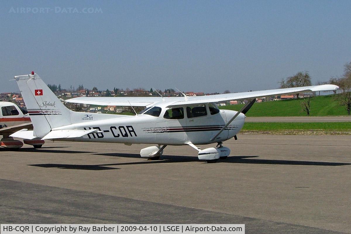 HB-CQR, 1998 Cessna 172R C/N 17280506, Cessna 172R Skyhawk [172-80506] (Air Fribourg Services SA) Ecuvillens~HB 10/04/2009