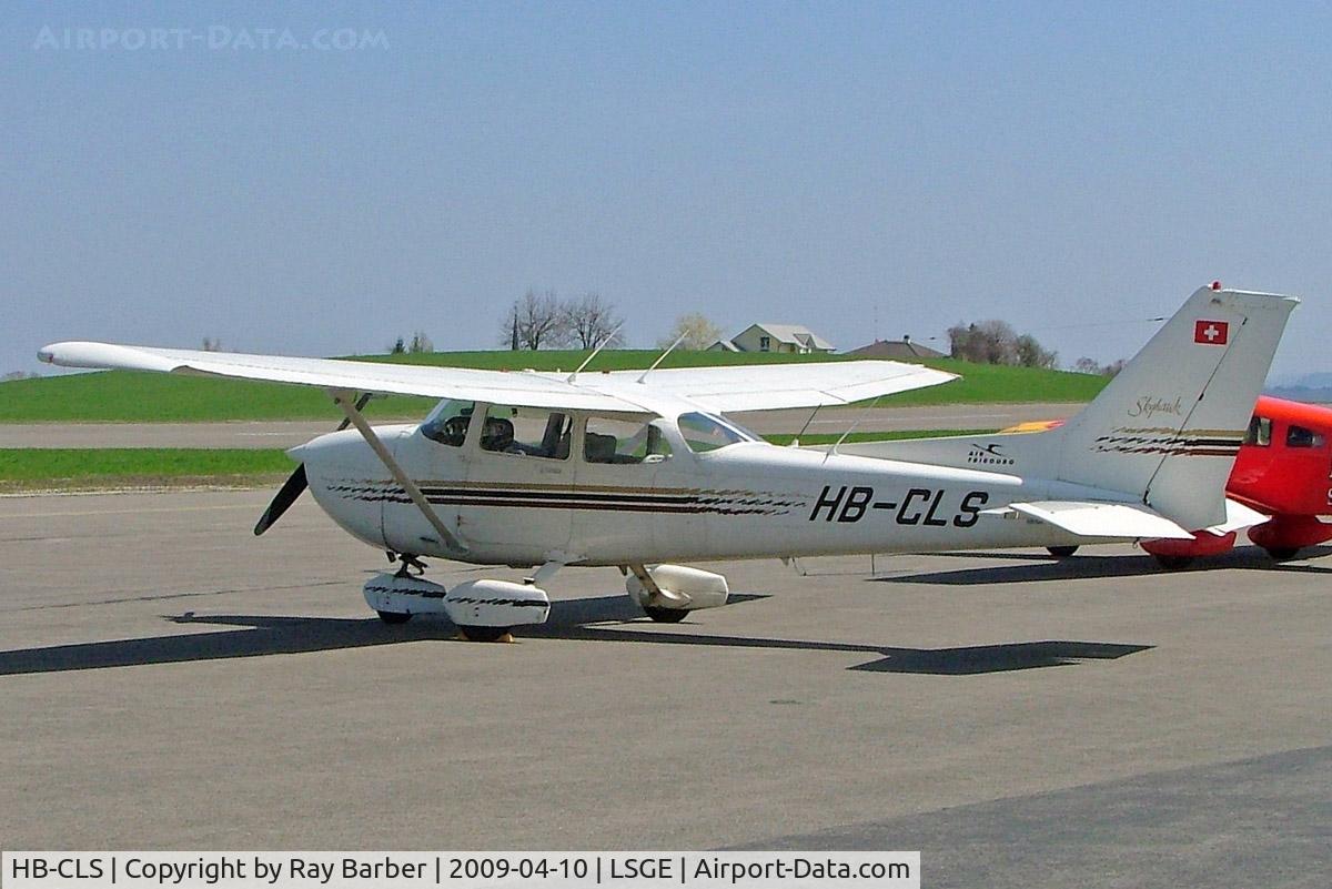 HB-CLS, 1986 Cessna 172P C/N 17276640, Cessna 172P Skyhawk [172-76640] (Air Fribourg Services SA) Ecuvillens~HB 10/04/2009