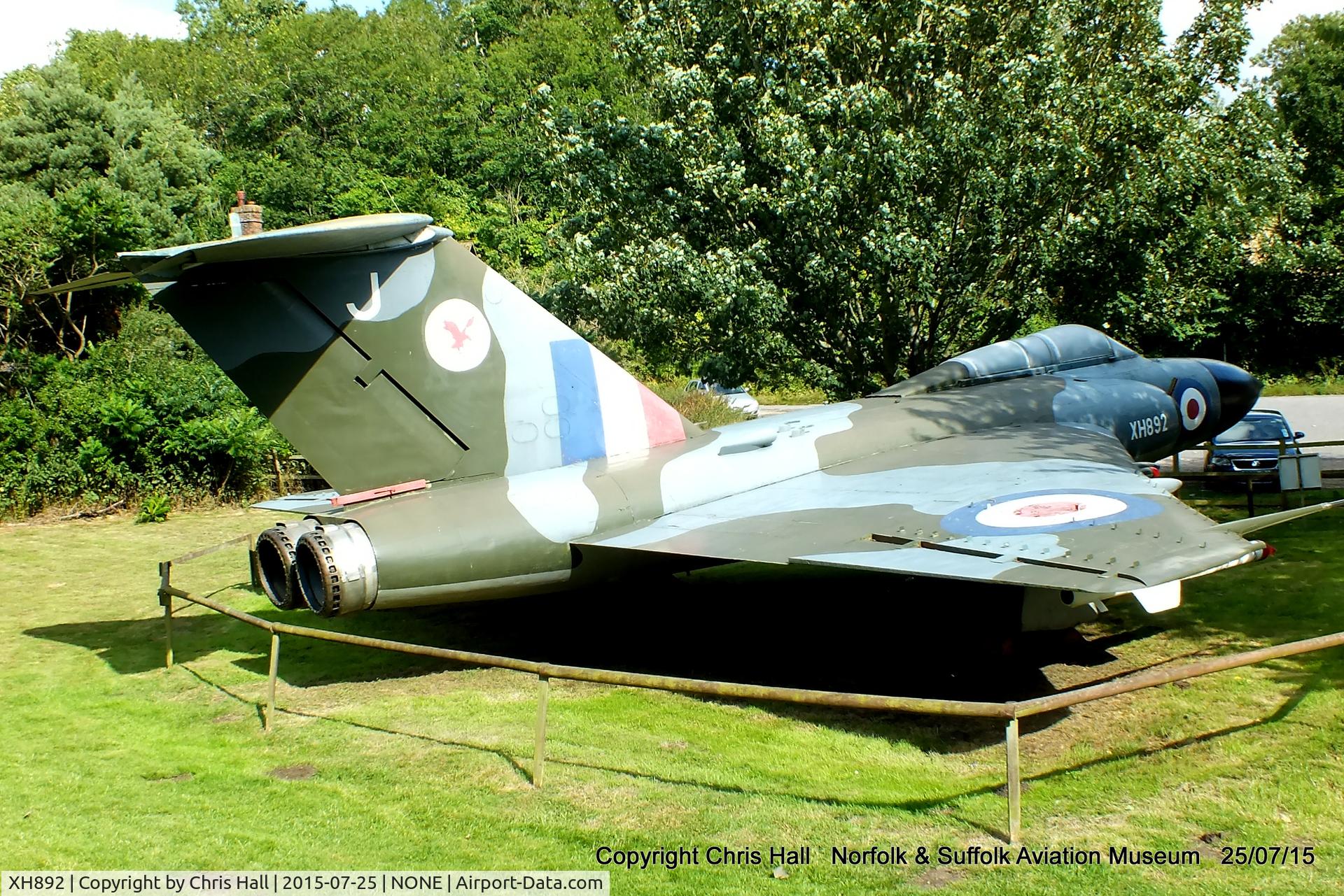 XH892, 1958 Gloster Javelin FAW.9R C/N 11329, Norfolk & Suffolk Aviation Museum