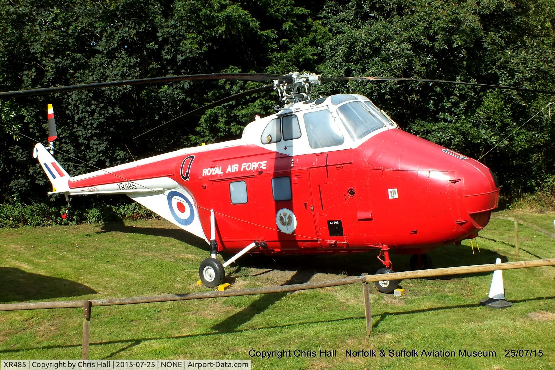 XR485, 1963 Westland Whirlwind HAR.10 C/N WA417, Norfolk & Suffolk Aviation Museum