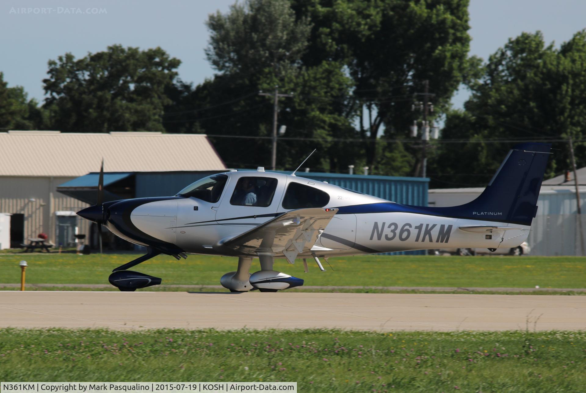 N361KM, 2015 Cirrus SR22 C/N 4212, Cirrus SR22