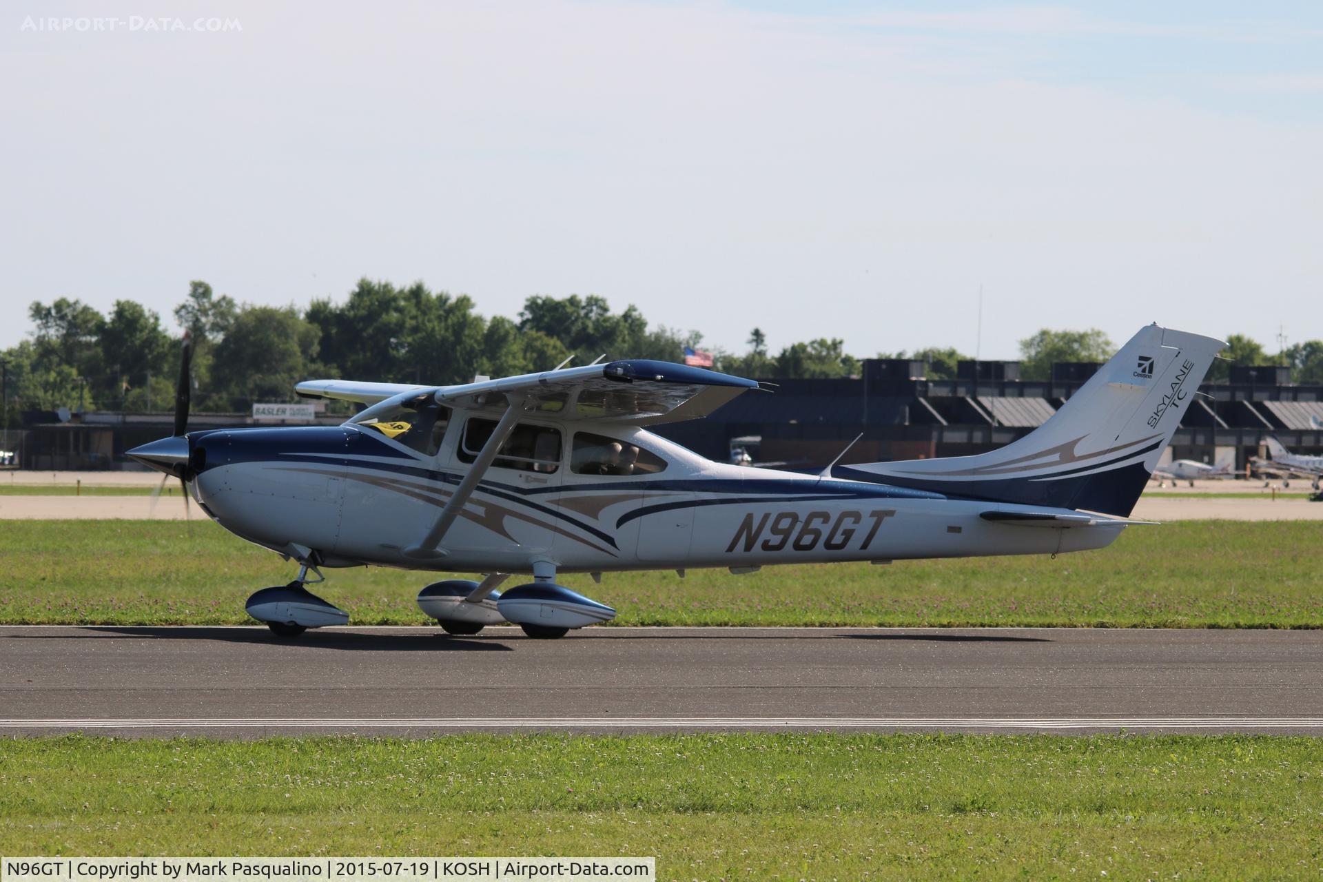 N96GT, 2012 Cessna T182T Turbo Skylane C/N T182-09072, Cessna T182T