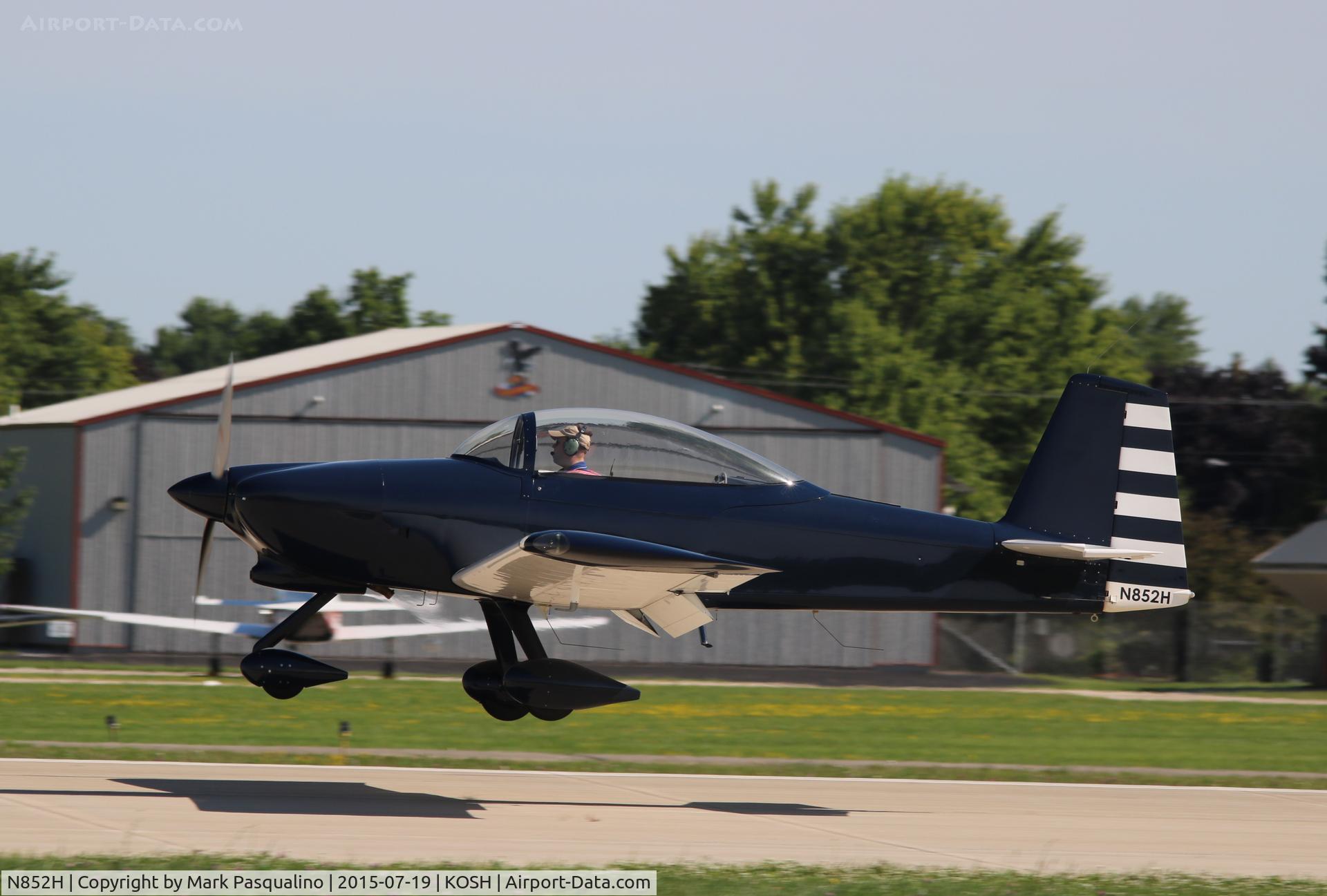 N852H, Vans RV-8A C/N 81985, Vans RV-8A