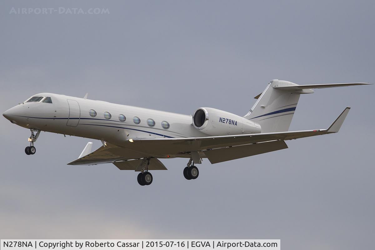 N278NA, 2013 Gulfstream Aerospace GIV-X (G450) C/N 4278, Fairford