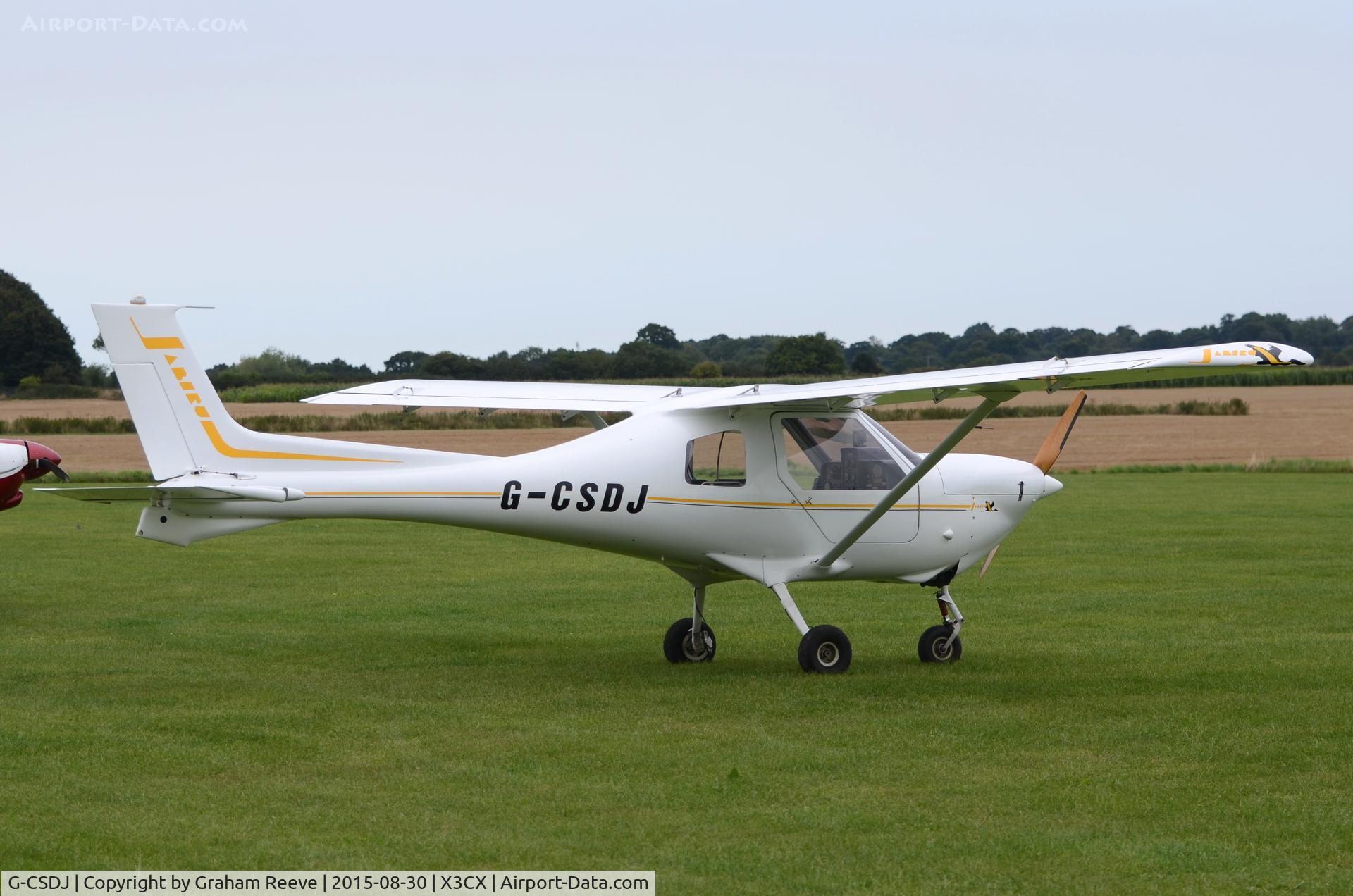 G-CSDJ, 1999 Jabiru UL C/N PFA 274A-13337, Parked at Northrepps.