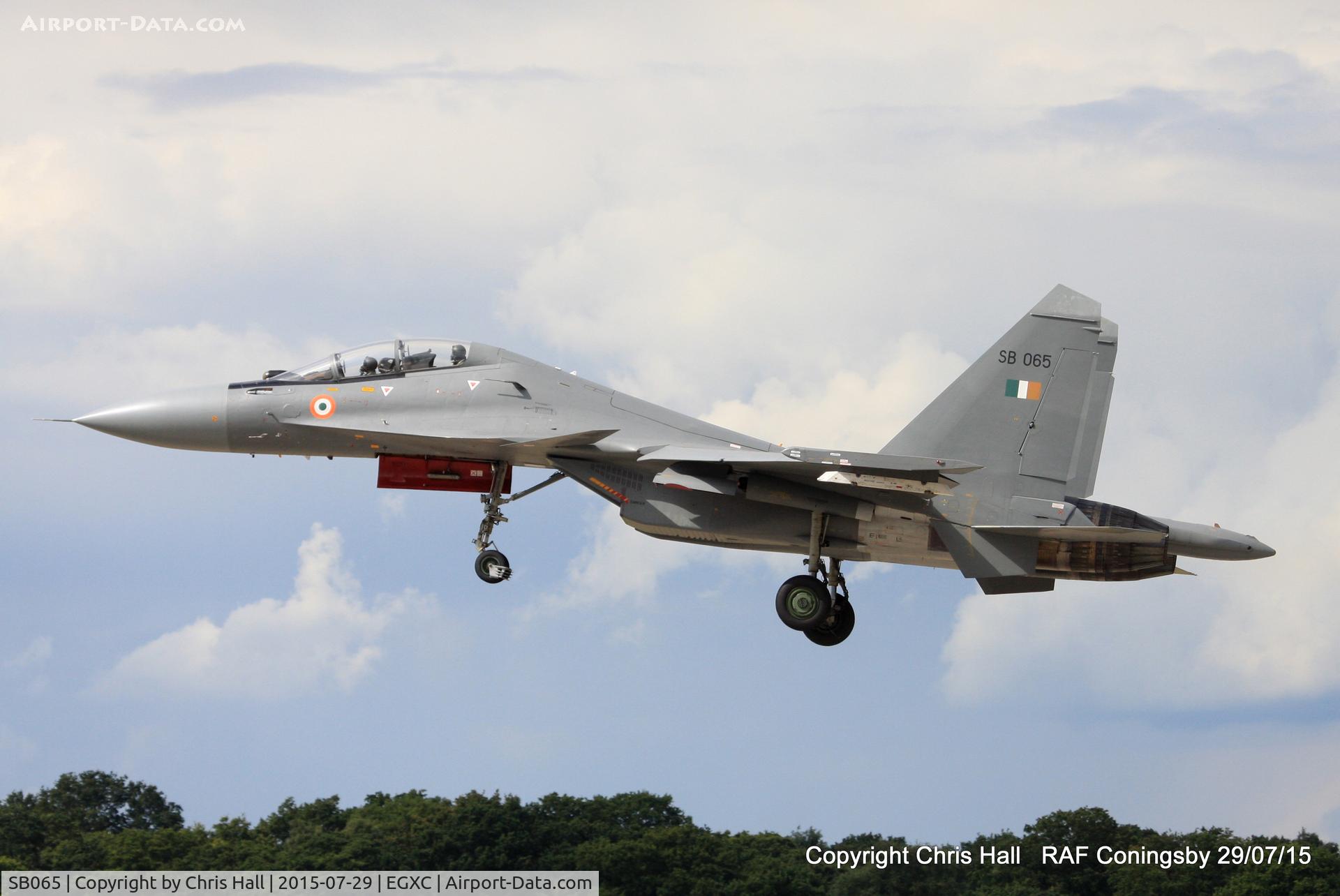 SB065, Sukhoi Su-30MKI C/N 10MK2601, 2 Sqn Indian Air Force taking part in Exercise Indradhanush