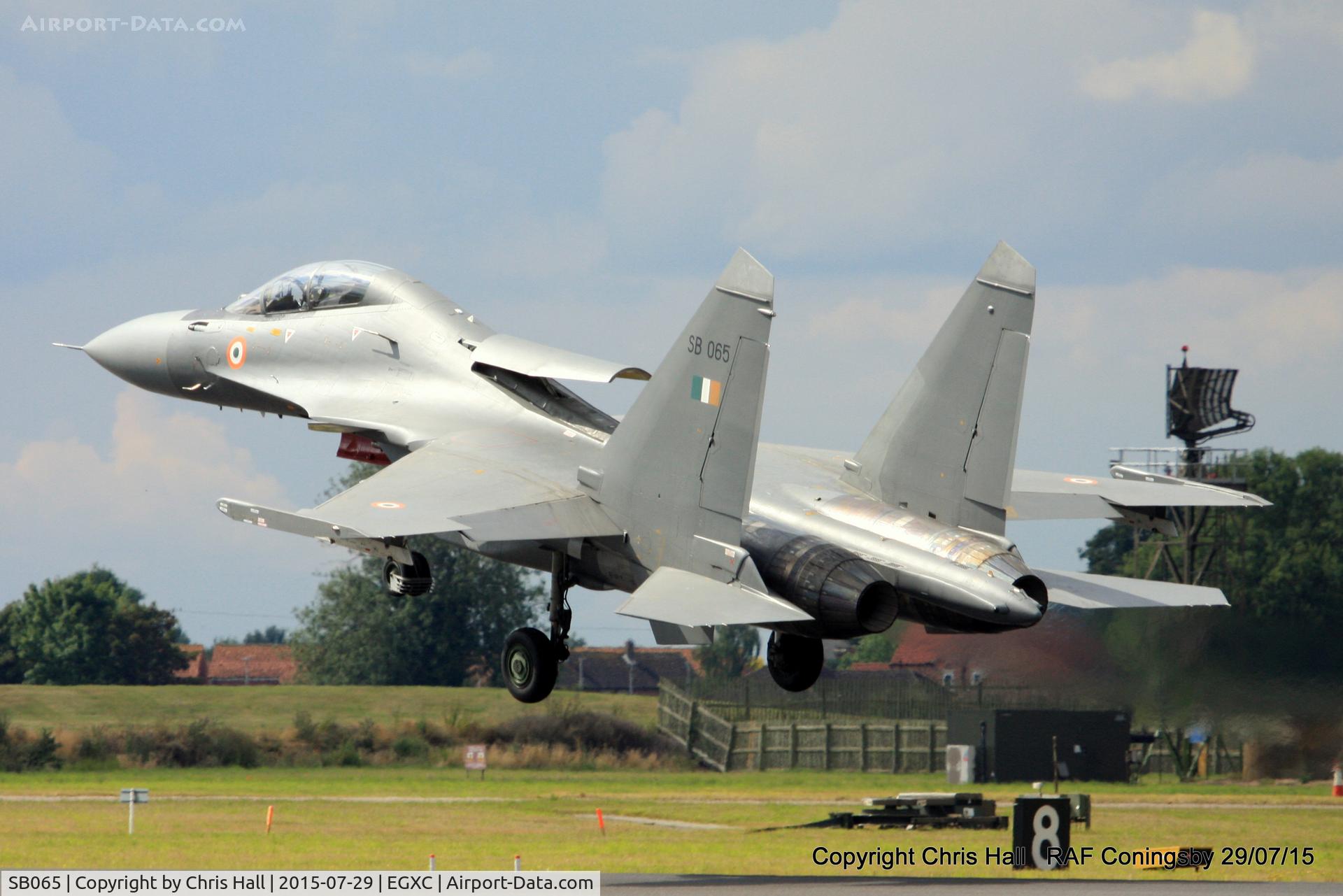 SB065, Sukhoi Su-30MKI C/N 10MK2601, 2 Sqn Indian Air Force taking part in Exercise Indradhanush