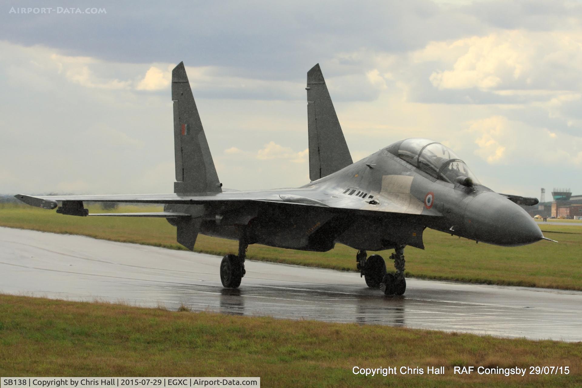 SB138, Sukhoi Su-30MKI C/N 30L240, 2 Sqn Indian Air Force taking part in Exercise Indradhanush