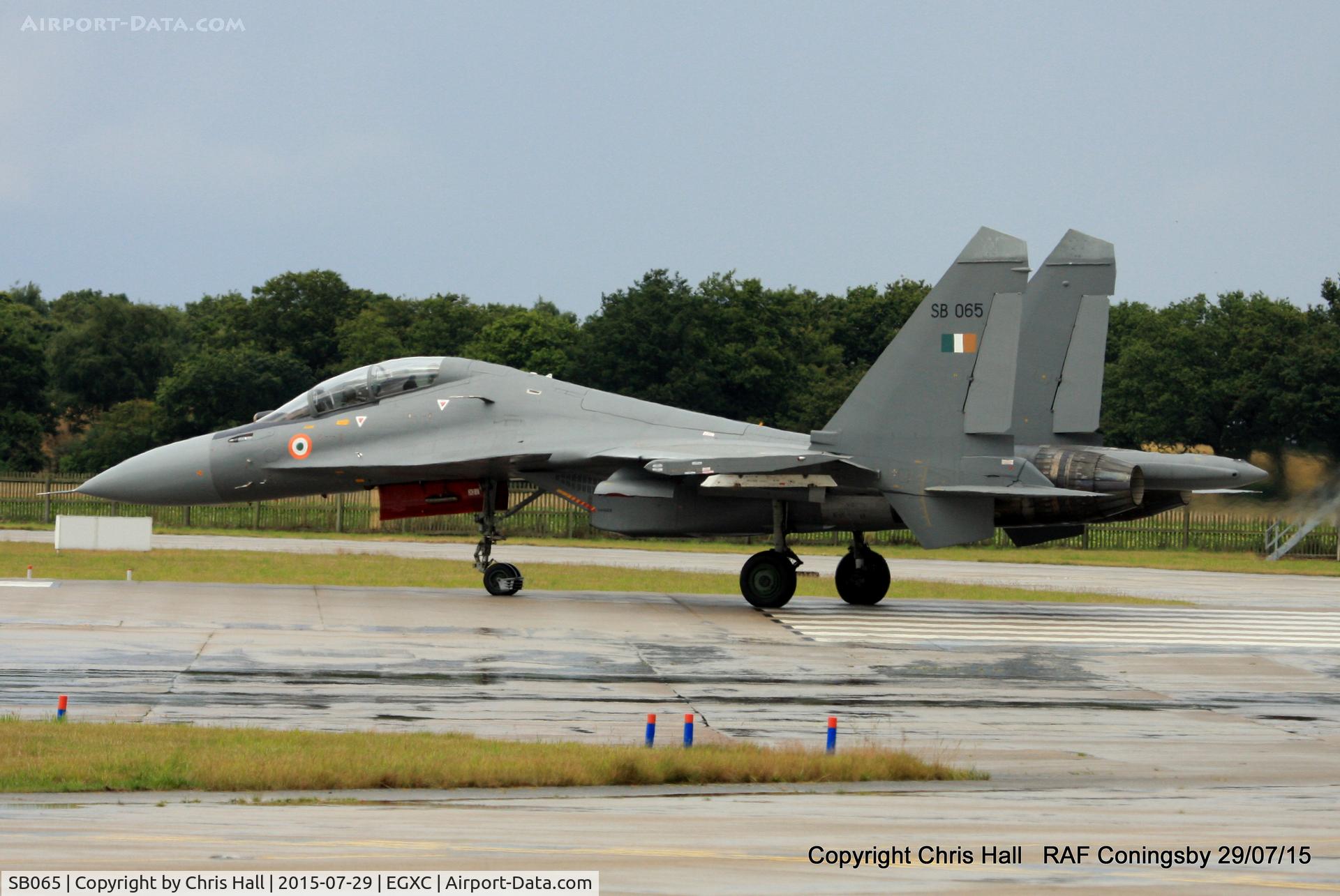SB065, Sukhoi Su-30MKI C/N 10MK2601, 2 Sqn Indian Air Force taking part in Exercise Indradhanush