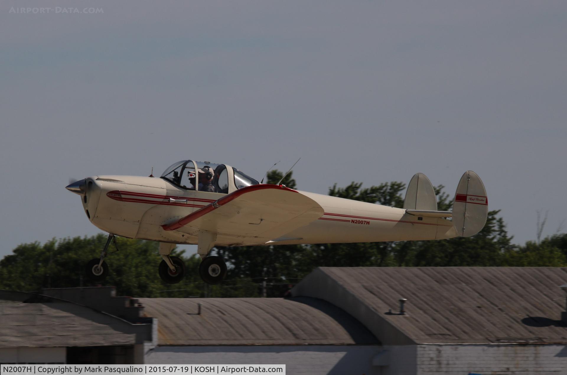 N2007H, 1946 Erco 415C Ercoupe C/N 2630, Ercoupe 415-C