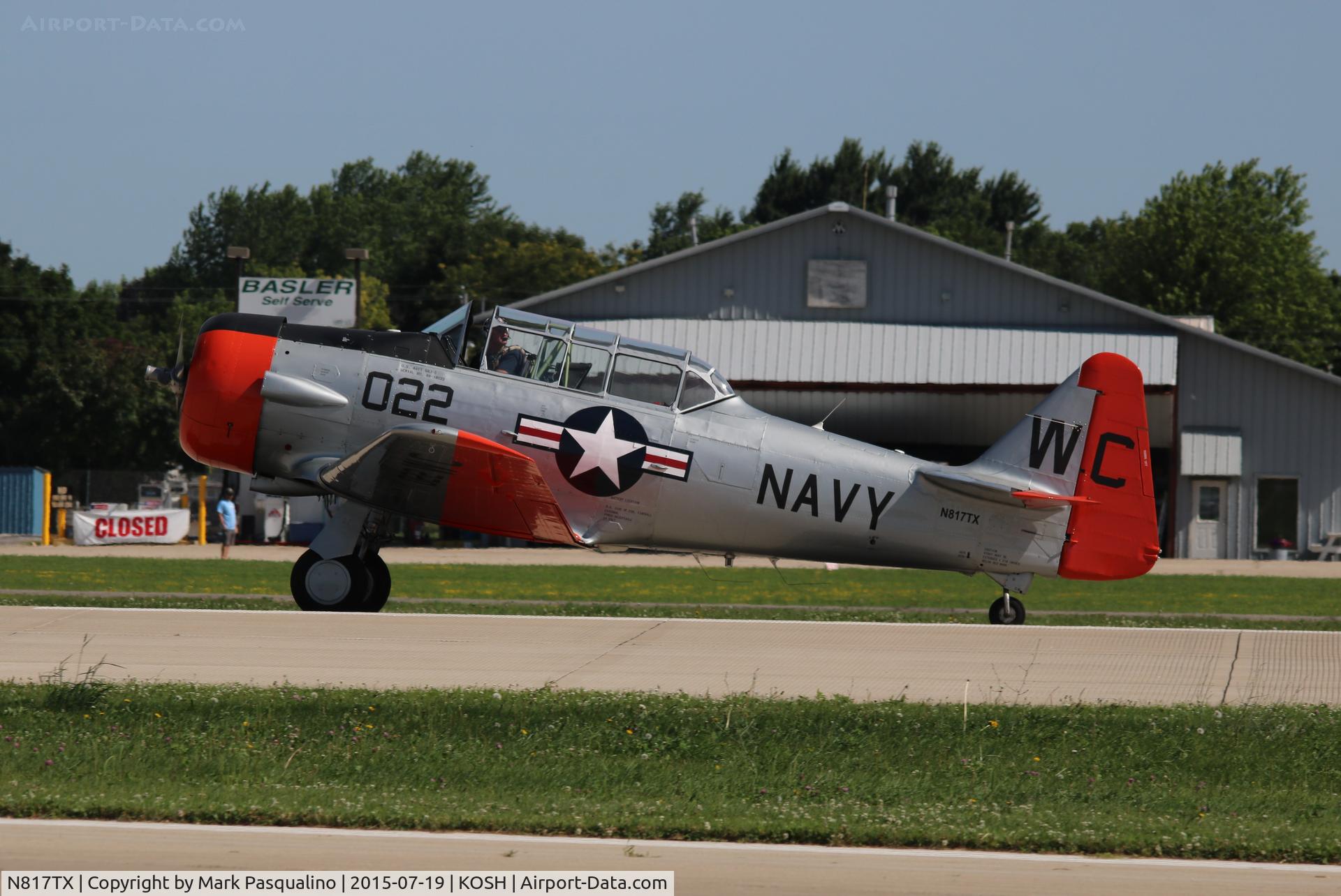N817TX, 1942 North American AT-6D Texan C/N 88-18022 (42-86241), North American AT-6D
