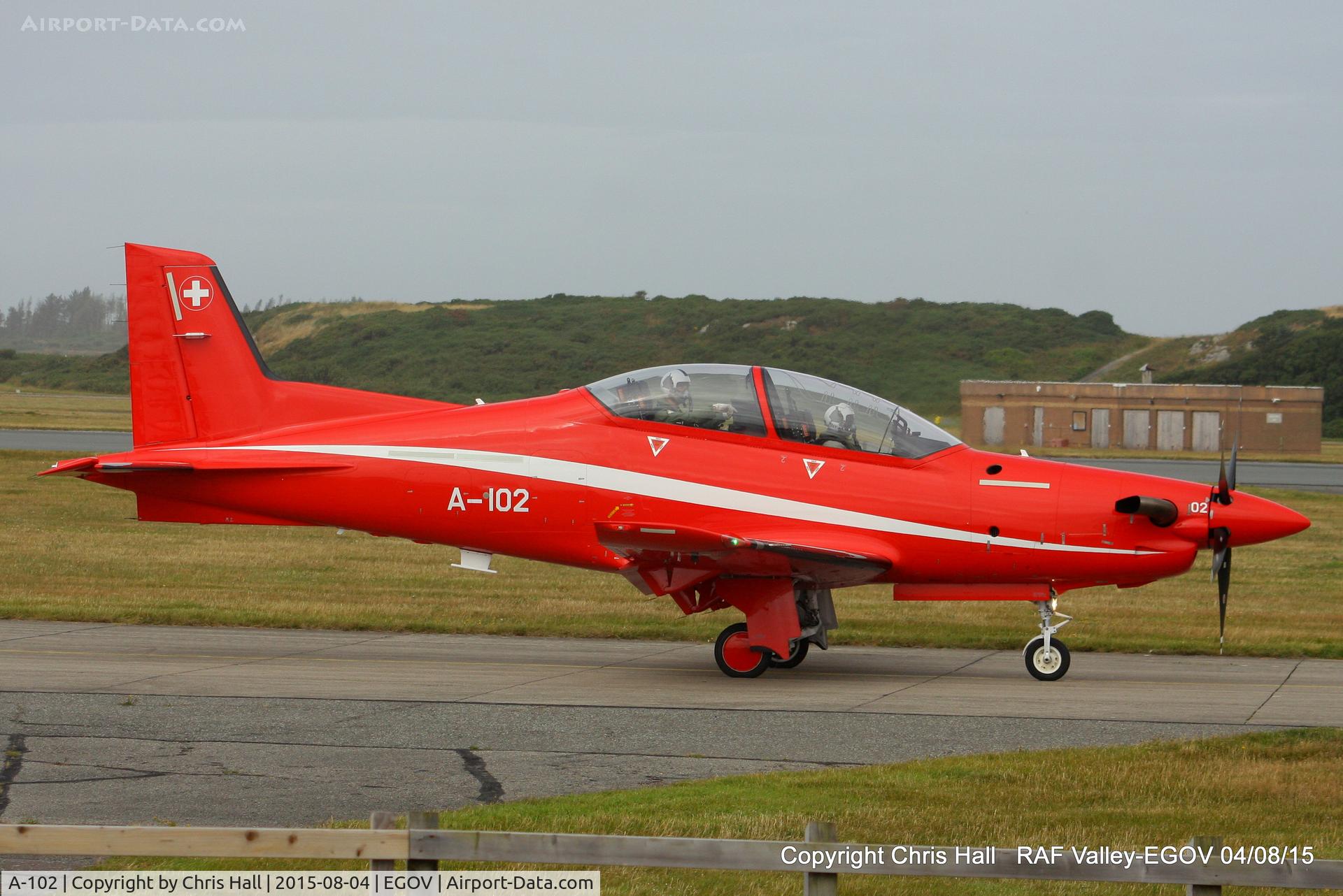 A-102, 2007 Pilatus PC-21 C/N 104, Swiss Air Force