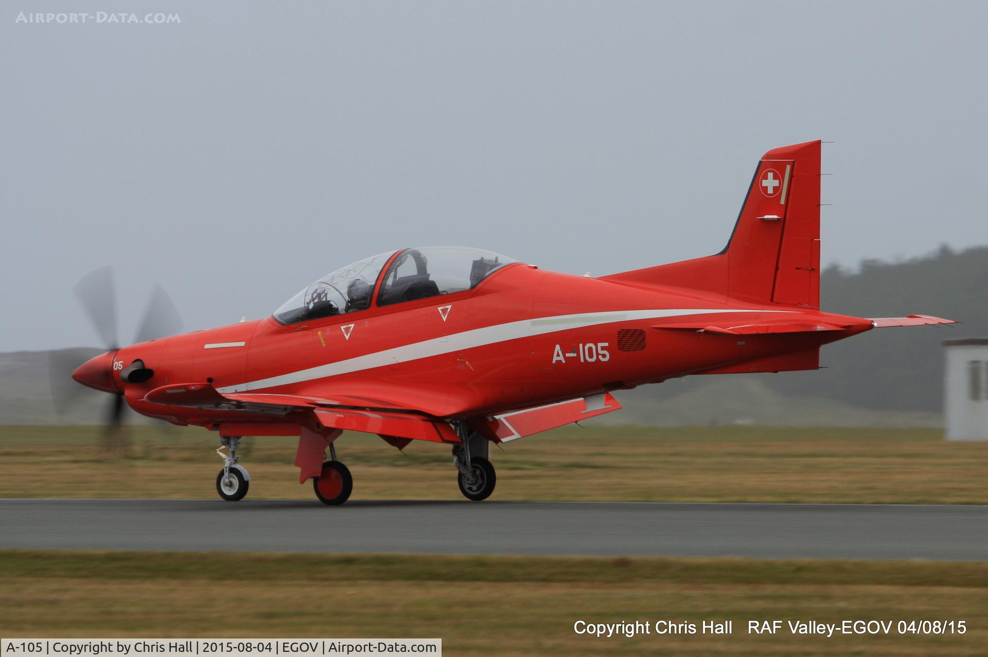 A-105, 2008 Pilatus PC-21 C/N 107, Swiss Air Force