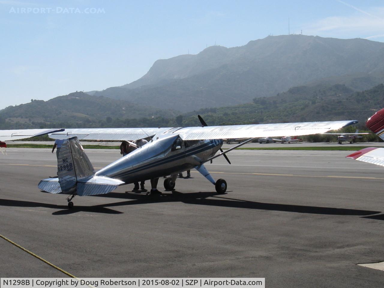N1298B, 1947 Luscombe 8E Silvaire C/N 5925, 1947 Luscombe 8E SILVAIRE, Continental A&C85 85 Hp, spotting