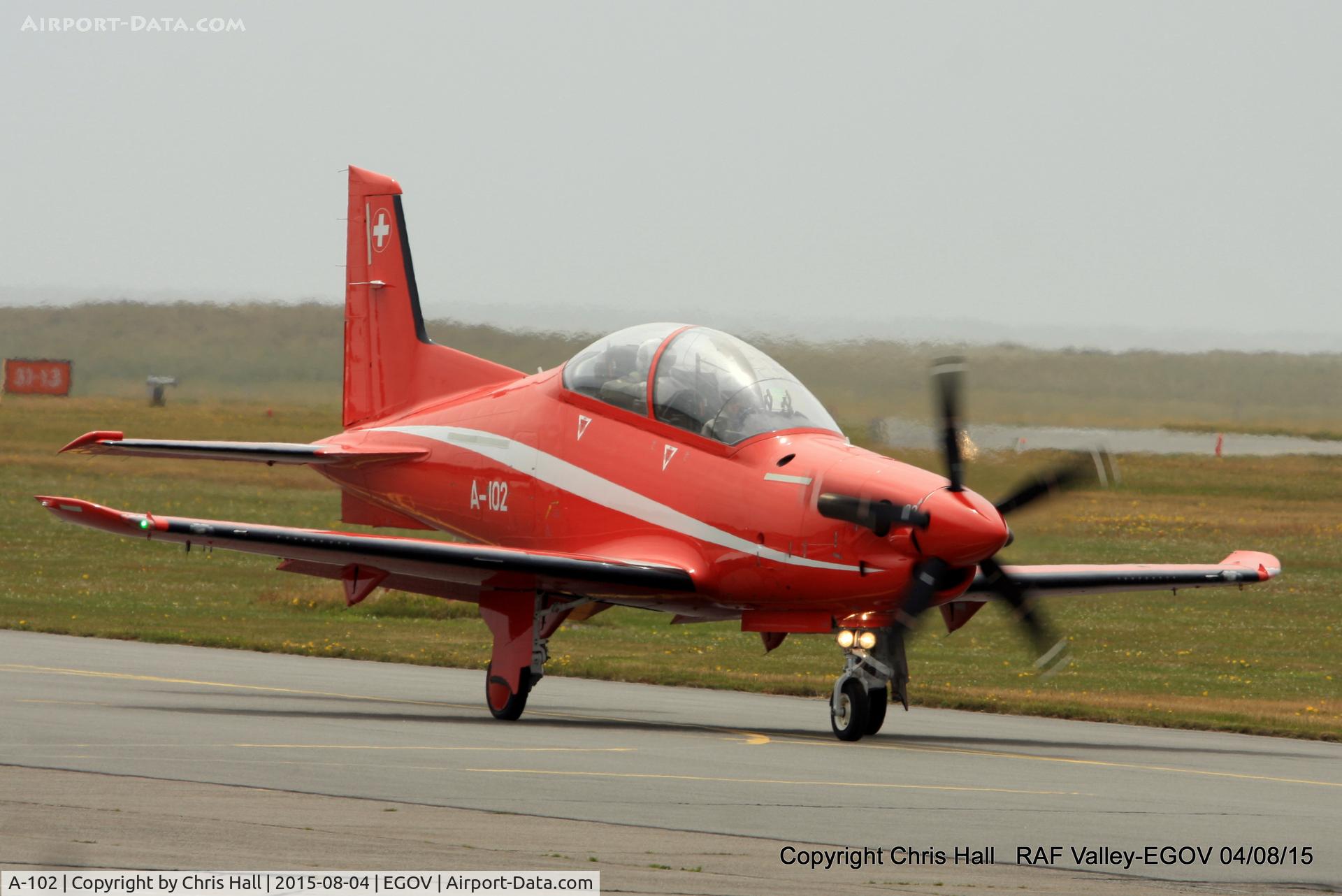 A-102, 2007 Pilatus PC-21 C/N 104, Swiss Air Force