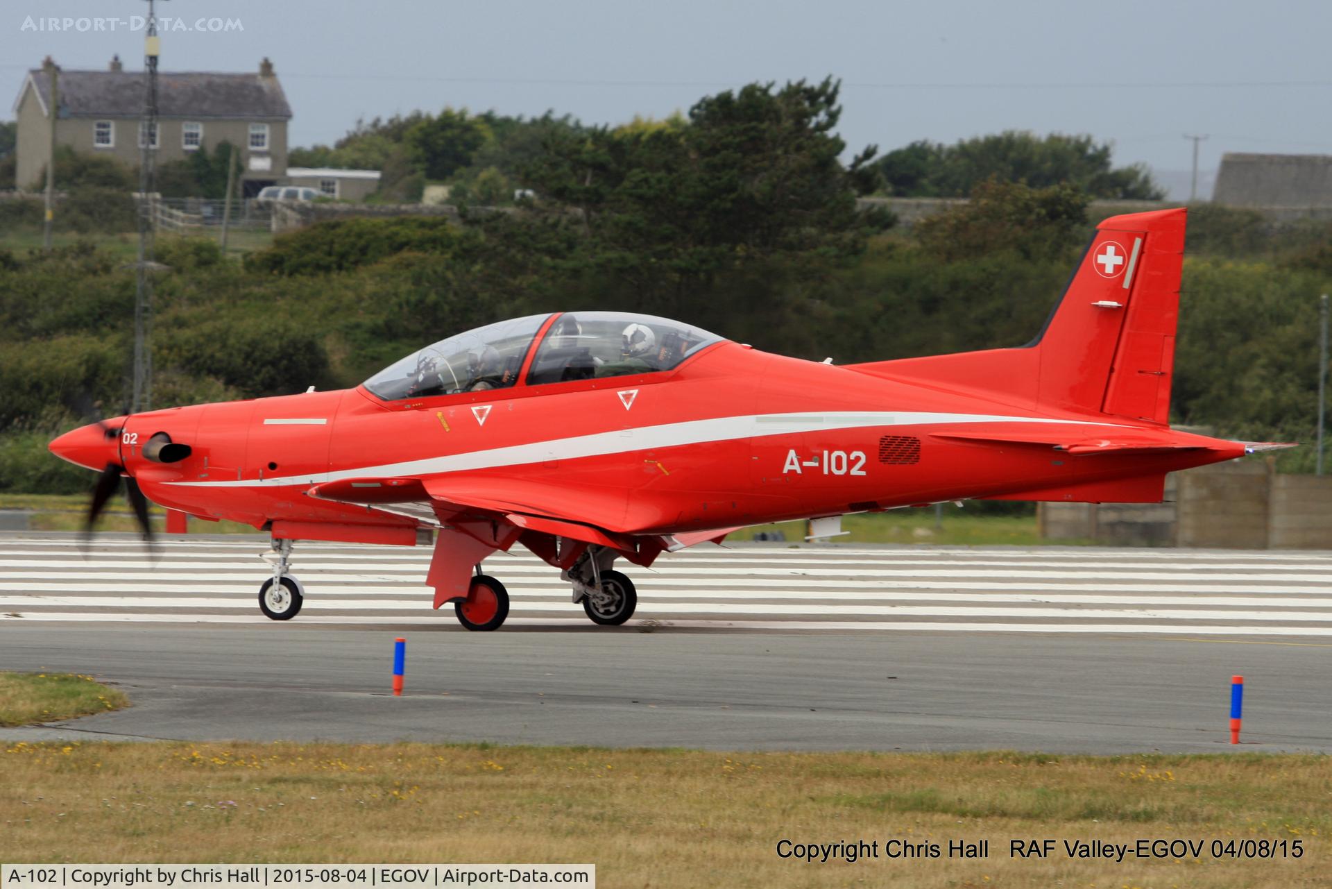 A-102, 2007 Pilatus PC-21 C/N 104, Swiss Air Force