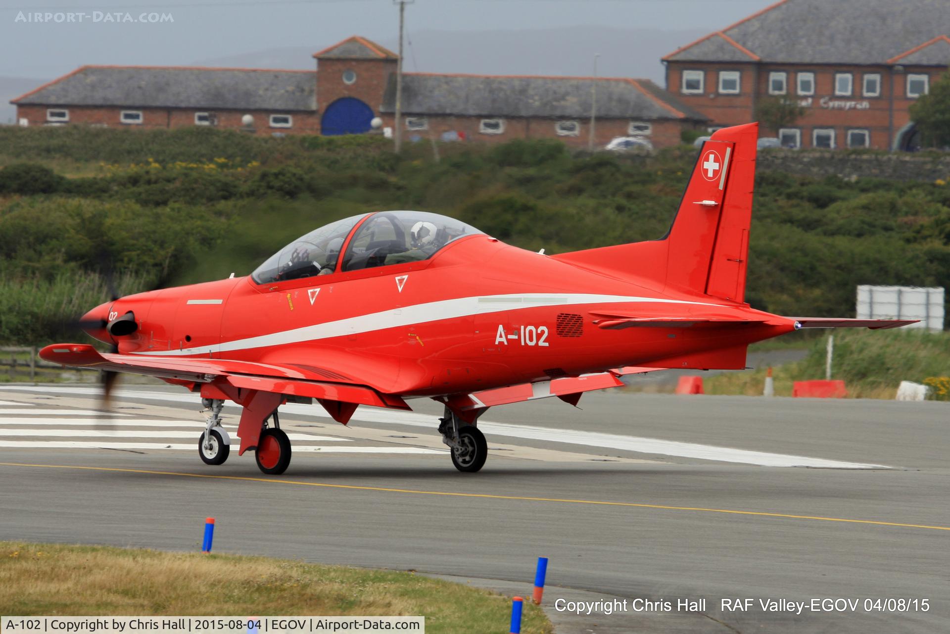 A-102, 2007 Pilatus PC-21 C/N 104, Swiss Air Force