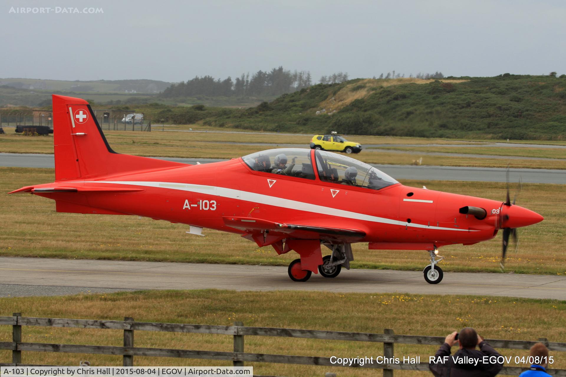 A-103, 2007 Pilatus PC-21 C/N 105, Swiss Air Force