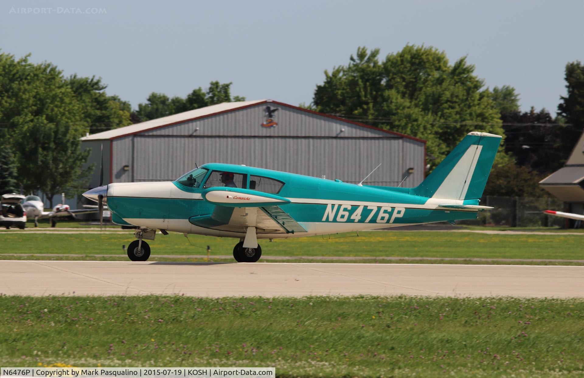 N6476P, 1959 Piper PA-24-250 Comanche C/N 24-1592, Piper PA-24-250