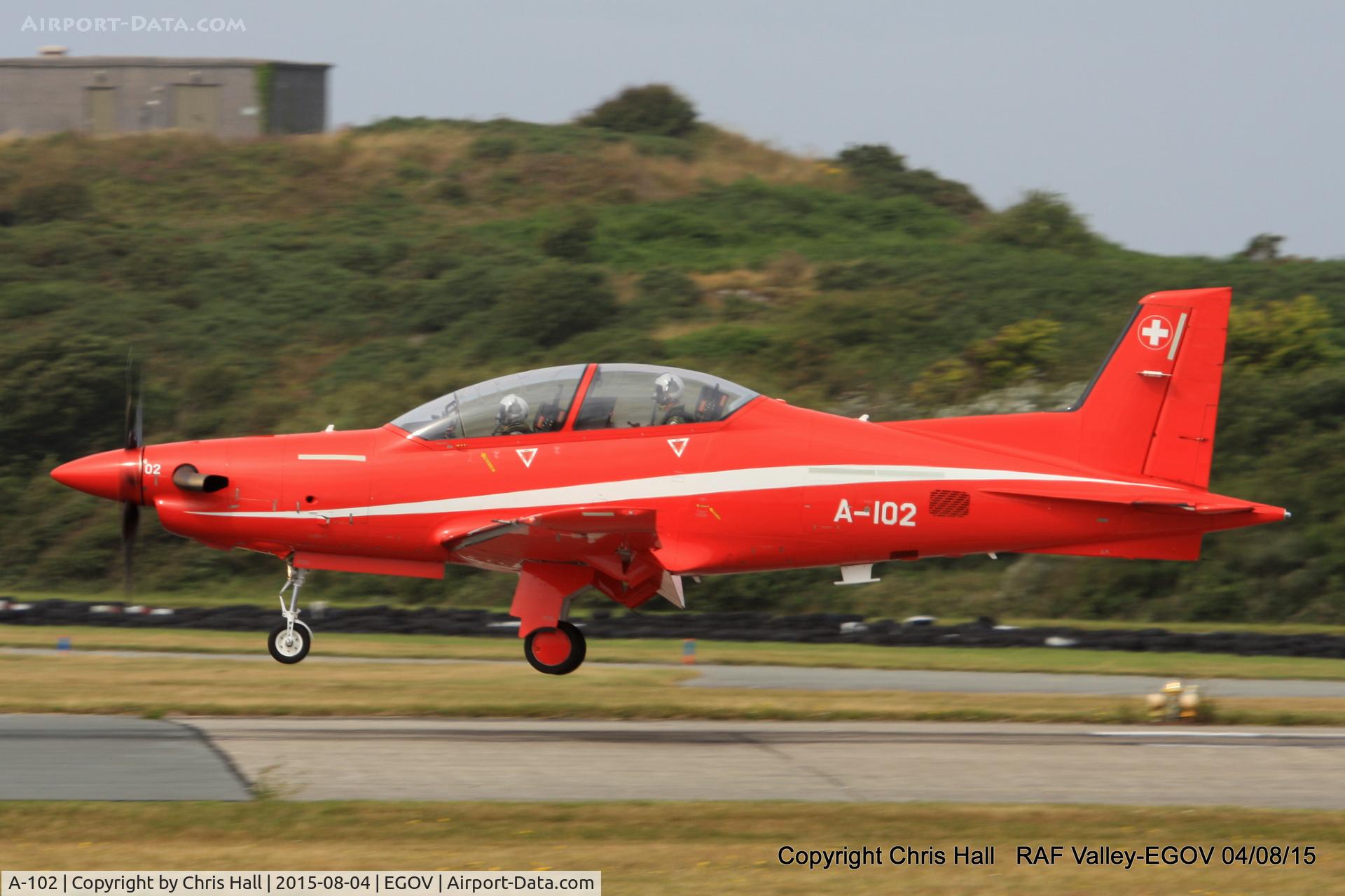 A-102, 2007 Pilatus PC-21 C/N 104, Swiss Air Force