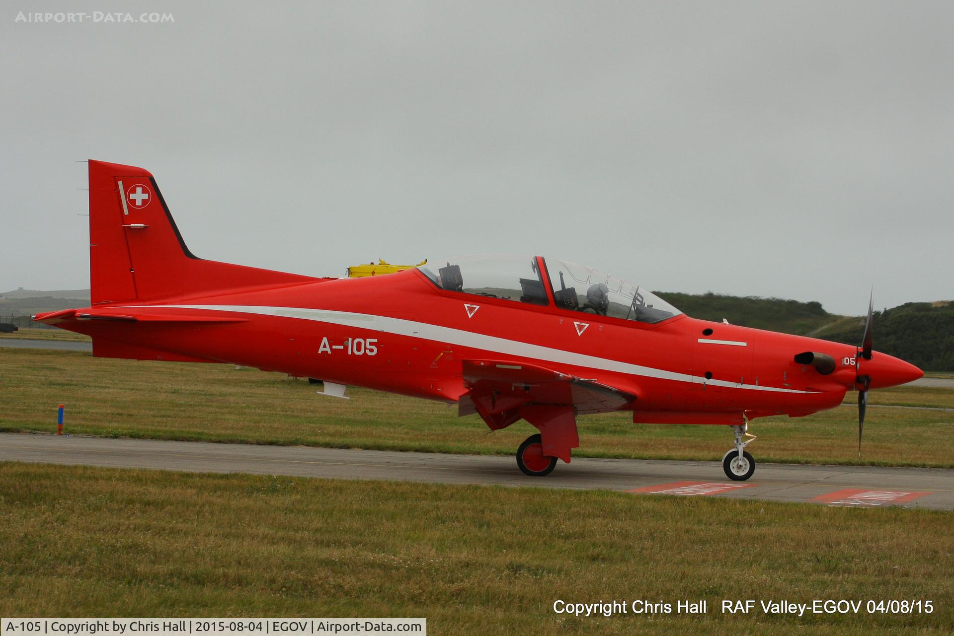 A-105, 2008 Pilatus PC-21 C/N 107, Swiss Air Force