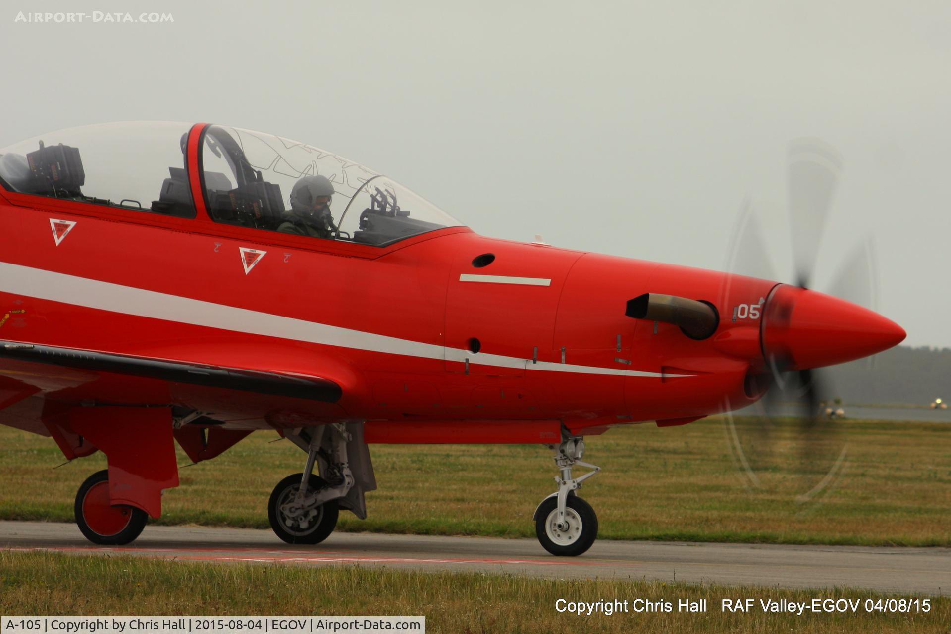 A-105, 2008 Pilatus PC-21 C/N 107, Swiss Air Force