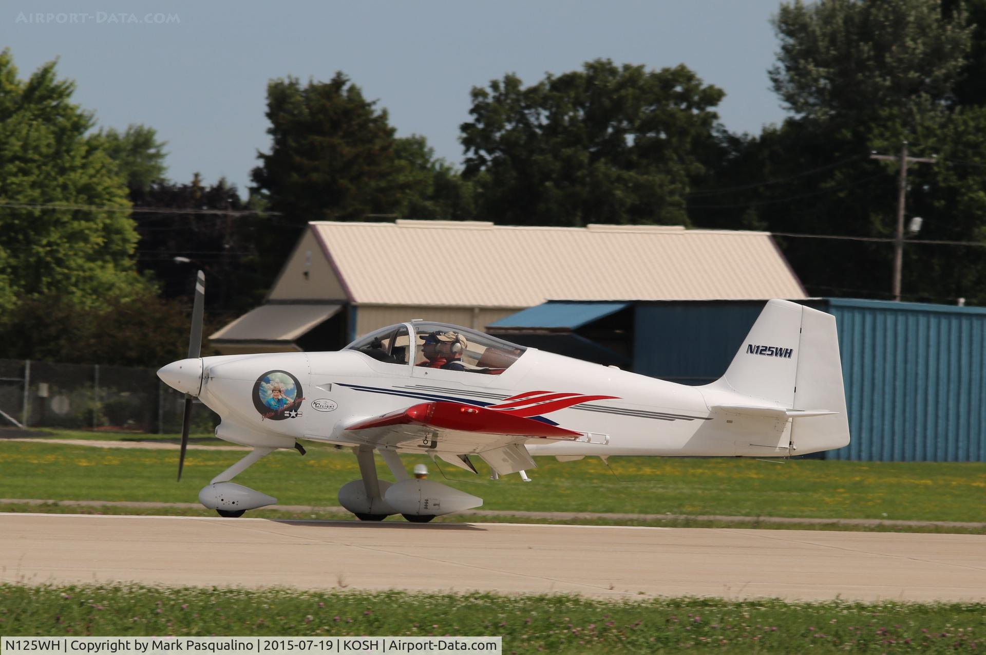 N125WH, 1999 Vans RV-6A C/N 23556, Vans RV-6A