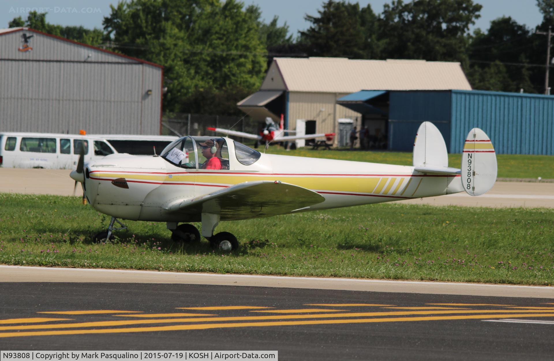 N93808, 1946 Erco 415C Ercoupe C/N 1131, Ercoupe 415-C