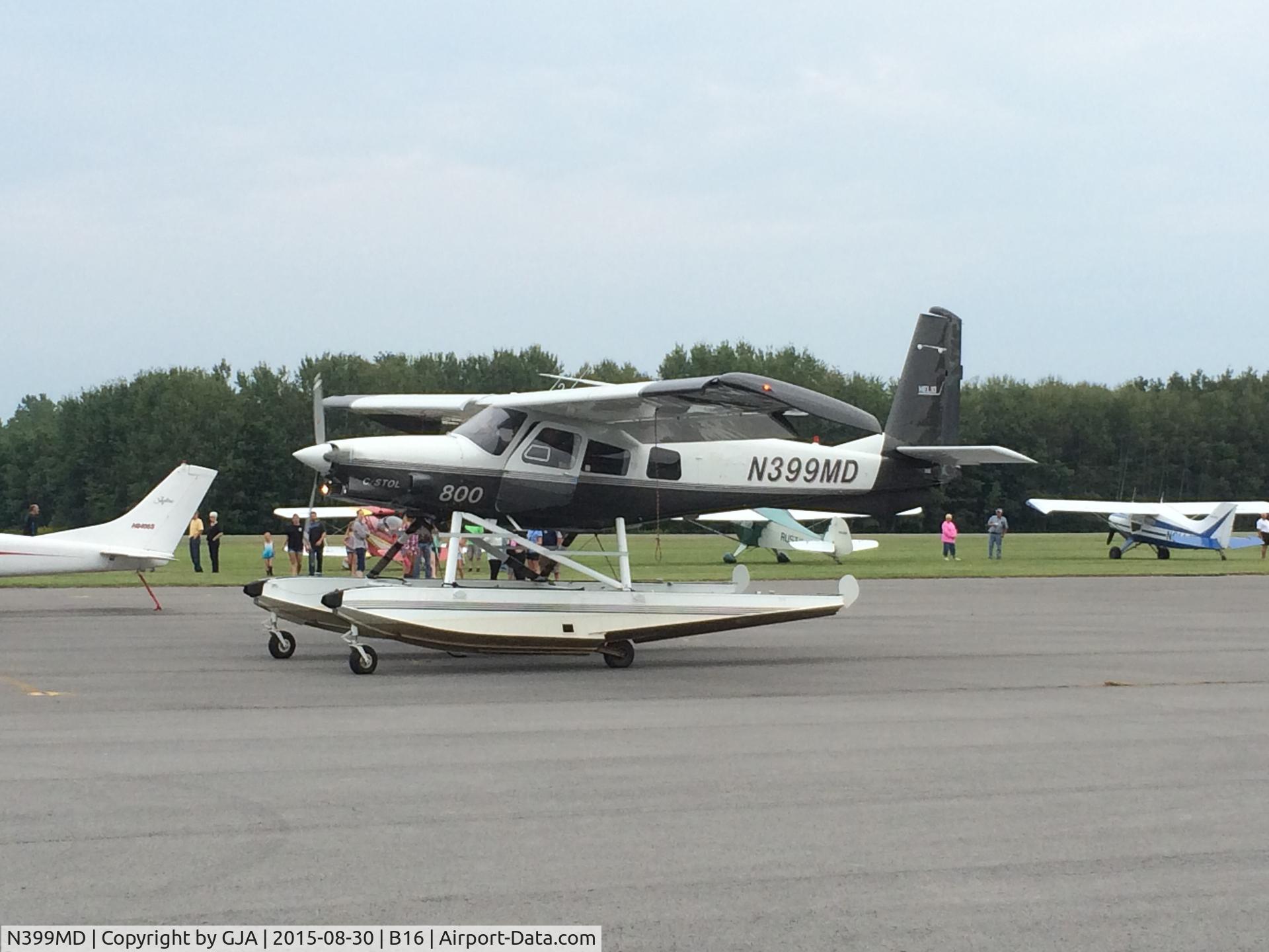 N399MD, 1984 Helio H-800 Courier C/N H-18, At Whitfords B16 airport