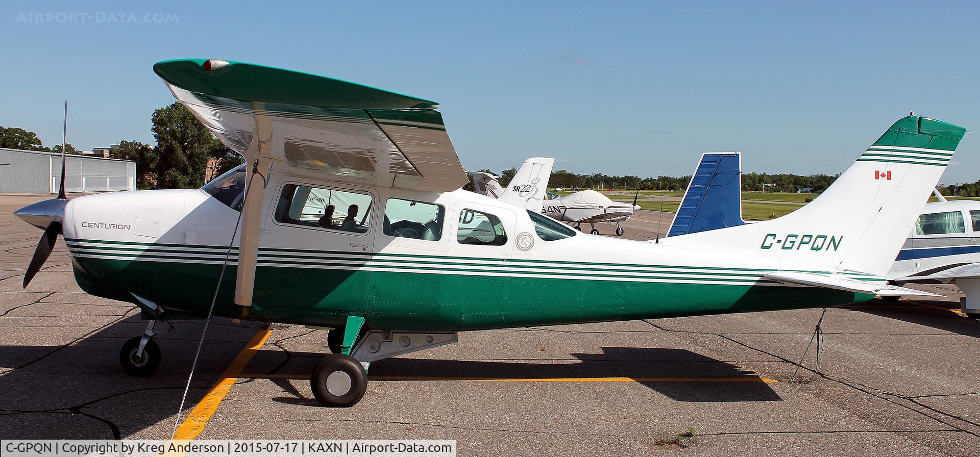 C-GPQN, 1962 Cessna 210C C/N 21058094, Cessna 210C Centurion on the ramp.