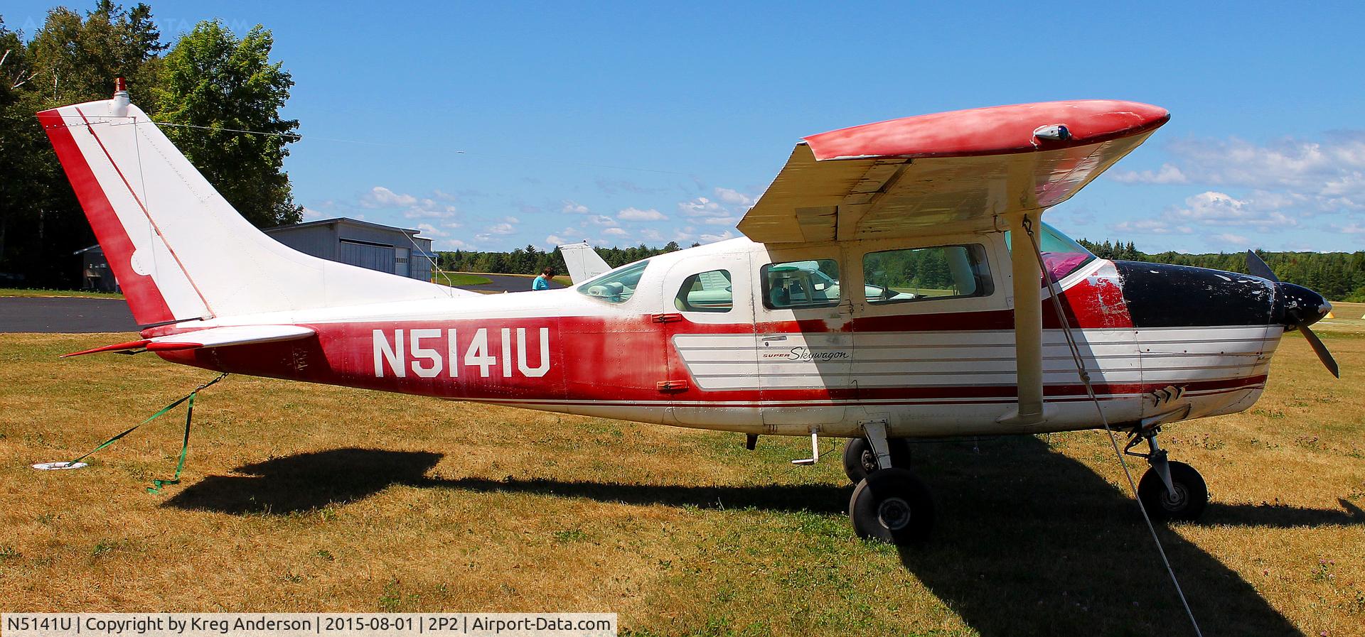 N5141U, 1964 Cessna 206 Super Skywagon C/N 206-0141, Cessna 206 Stationair in Washington Island, WI.