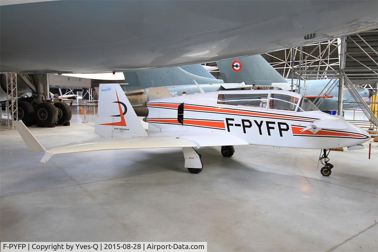 F-PYFP, 1979 Rutan VariViggen SP (Microstar) C/N 072, Rutan VariViggen, preserved at Aeroscopia museum, Toulouse-Blagnac