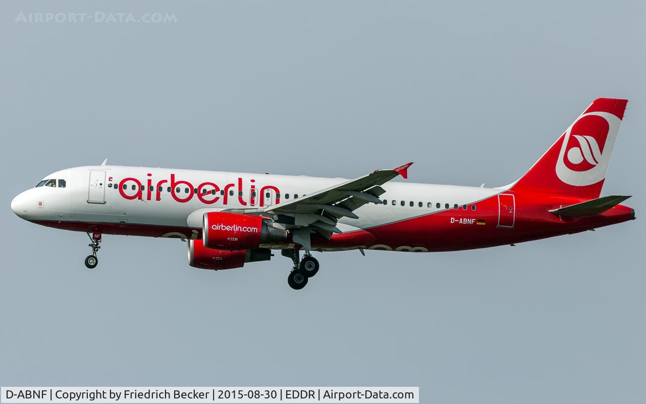 D-ABNF, 2003 Airbus A320-214 C/N 1961, on final RW27