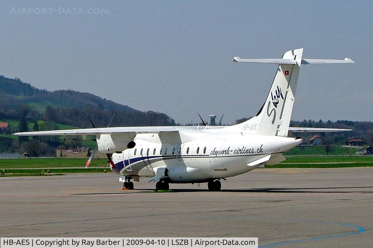 HB-AES, 1995 Dornier 328-110 C/N 3021, Dornier Do.328-110 [3021] (Skywork Airlines) Bern-Belp~HB 10/04/2009