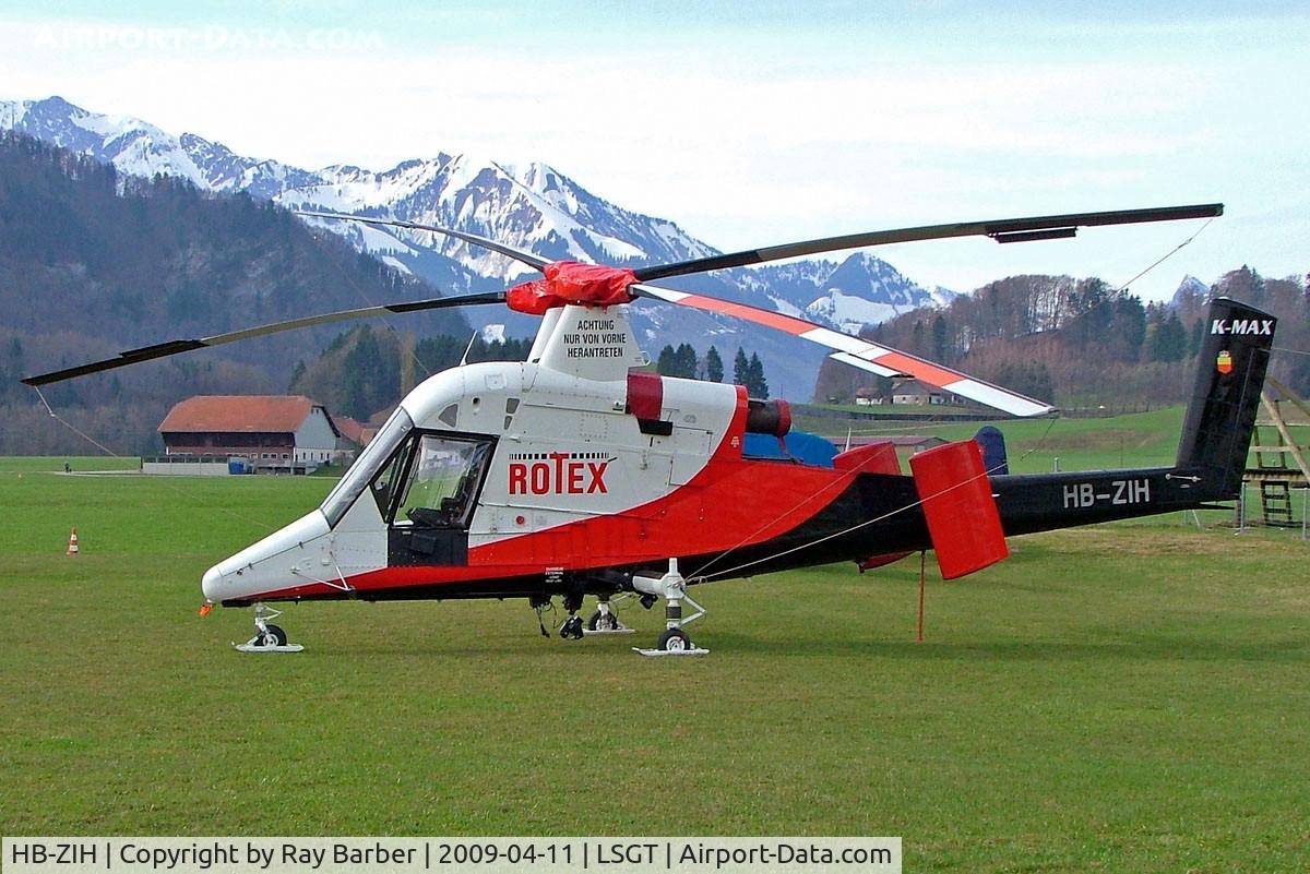 HB-ZIH, 1994 Kaman K-1200 K-Max C/N A94-0021, Kaman K-1200 K-Max [A94-0021] (Rotex Helicopter AG) Gruyeres~HB 11/04/2009