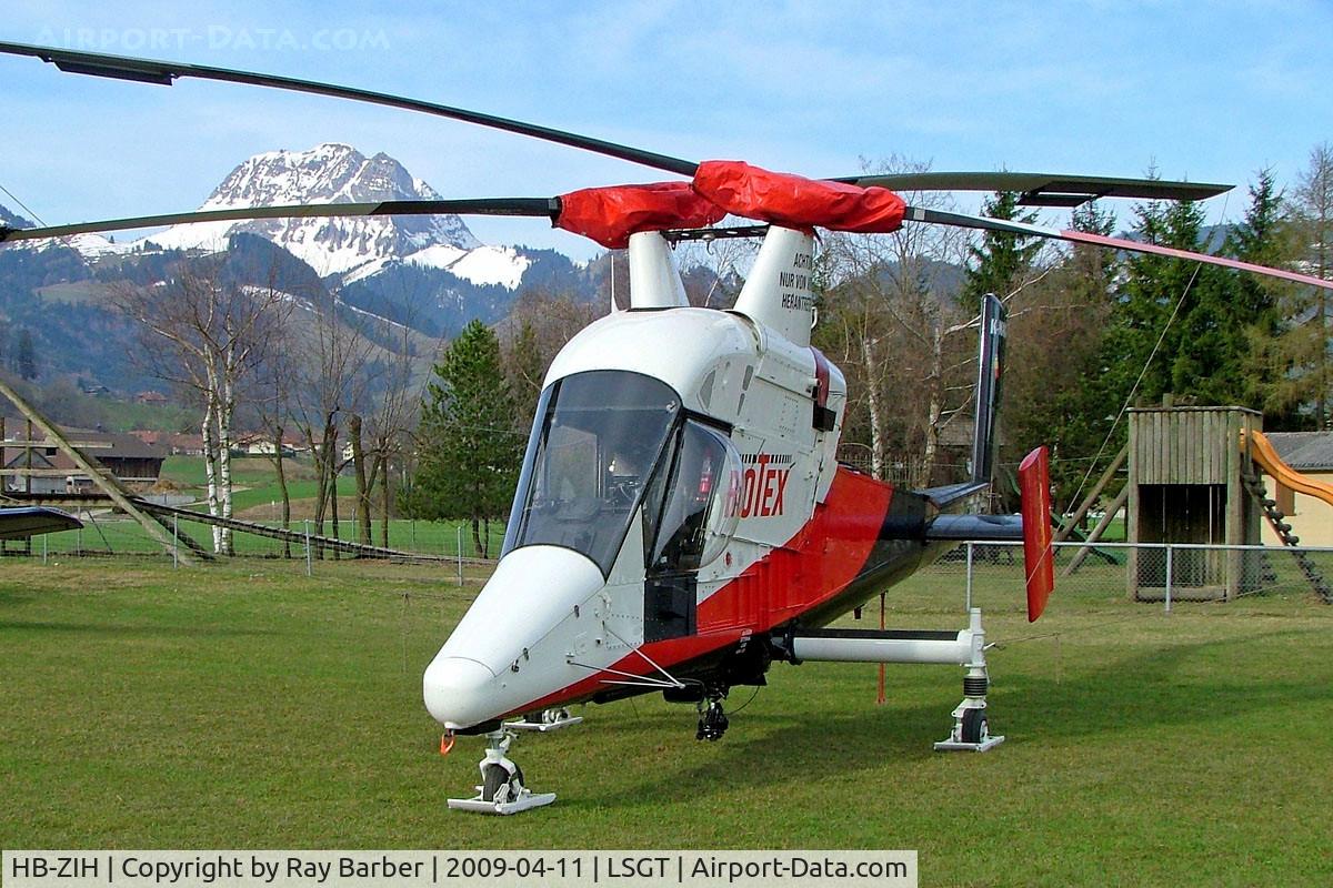 HB-ZIH, 1994 Kaman K-1200 K-Max C/N A94-0021, Kaman K-1200 K-Max [A94-0021] (Rotex Helicopter AG) Gruyeres~HB 11/04/2009